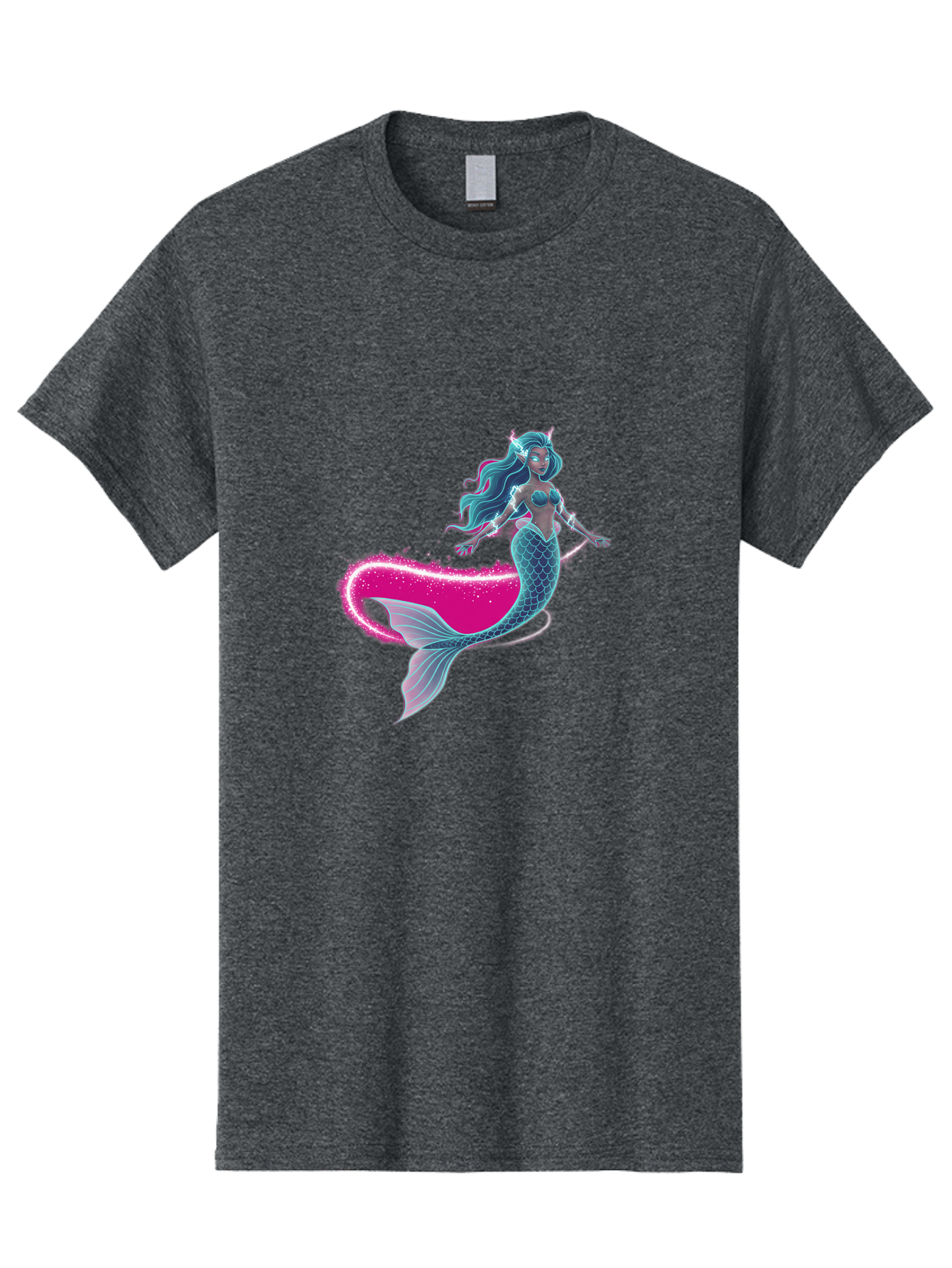Mermaid-1 Men'S Graphic Tee, 100% Cotton, Comfortable Casual Summer Wear, Machine Washable, Vintage Camera, Old Camera, Antique Camera, Black Camera, Classic Photography, Photography Equipment, Nostalgic Device, Film Camera, Camera Art Baj099