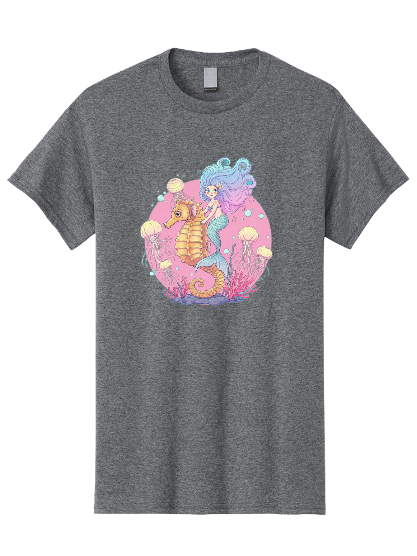 Mermaid-And-Seahorse Men'S Graphic Tee, 100% Cotton, Comfortable Casual Summer Wear, Machine Washable, Vintage Camera, Old Camera, Antique Camera, Black Camera, Classic Photography, Photography Equipment, Nostalgic Device, Film Camera, Baj101