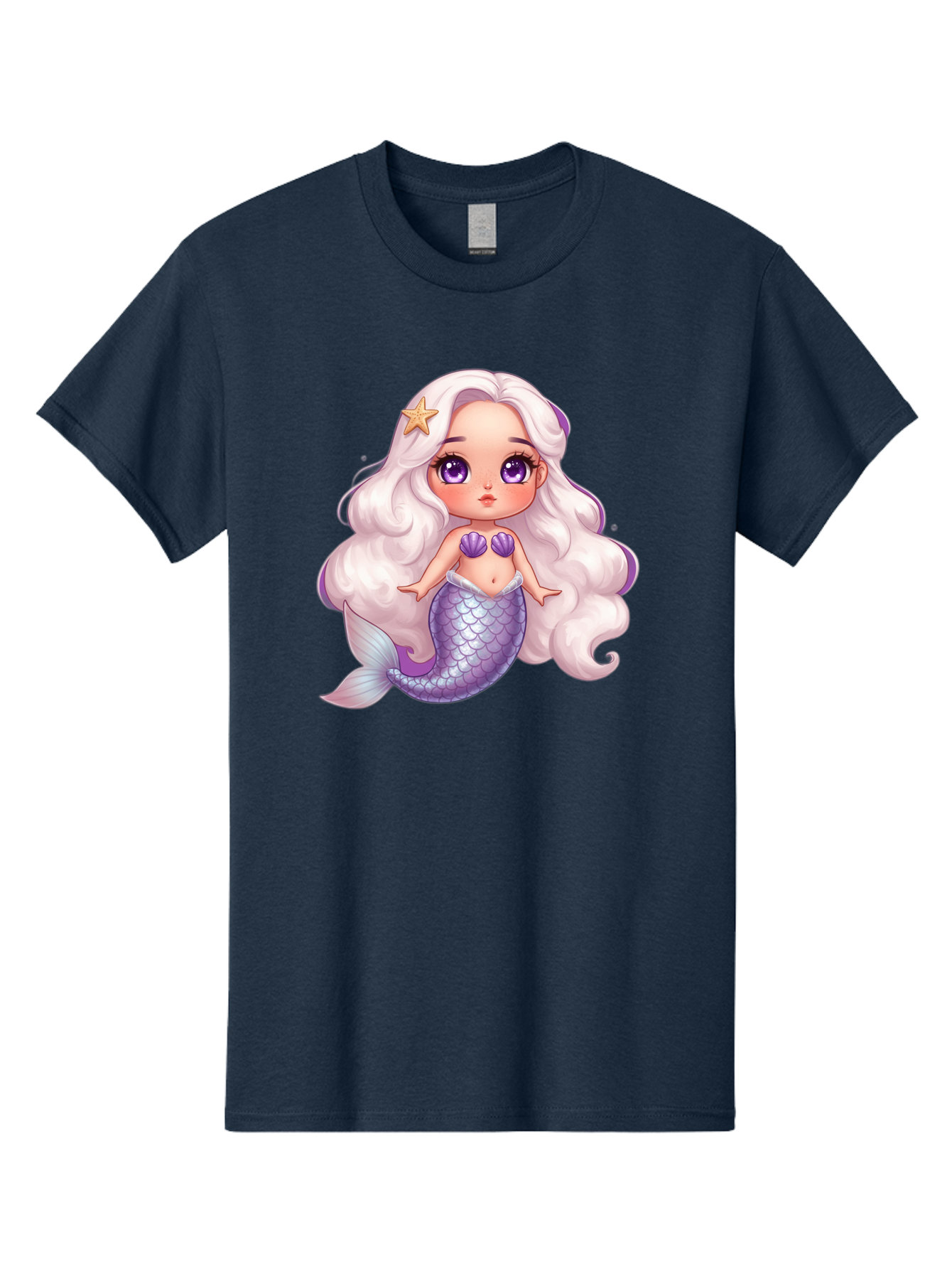 Mermaid-Girl-1 Men'S Graphic Tee, 100% Cotton, Comfortable Casual Summer Wear, Machine Washable, Vintage Camera, Old Camera, Antique Camera, Black Camera, Classic Photography, Photography Equipment, Nostalgic Device, Film Camera, Camera Art Baj103