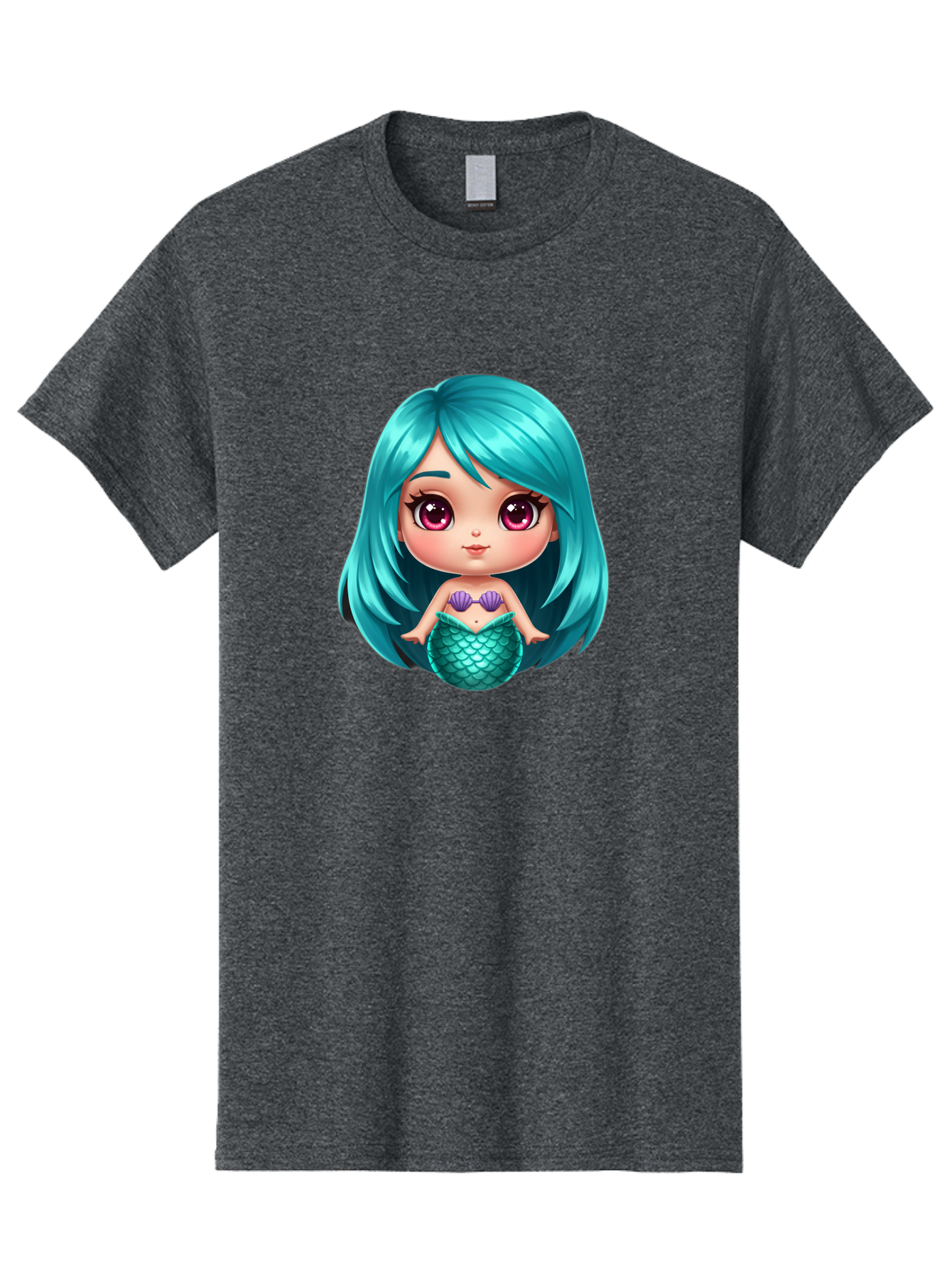 Mermaid-Girl-2 Men'S Graphic Tee, 100% Cotton, Comfortable Casual Summer Wear, Machine Washable, Vintage Camera, Old Camera, Antique Camera, Black Camera, Classic Photography, Photography Equipment, Nostalgic Device, Film Camera, Camera Art Baj104