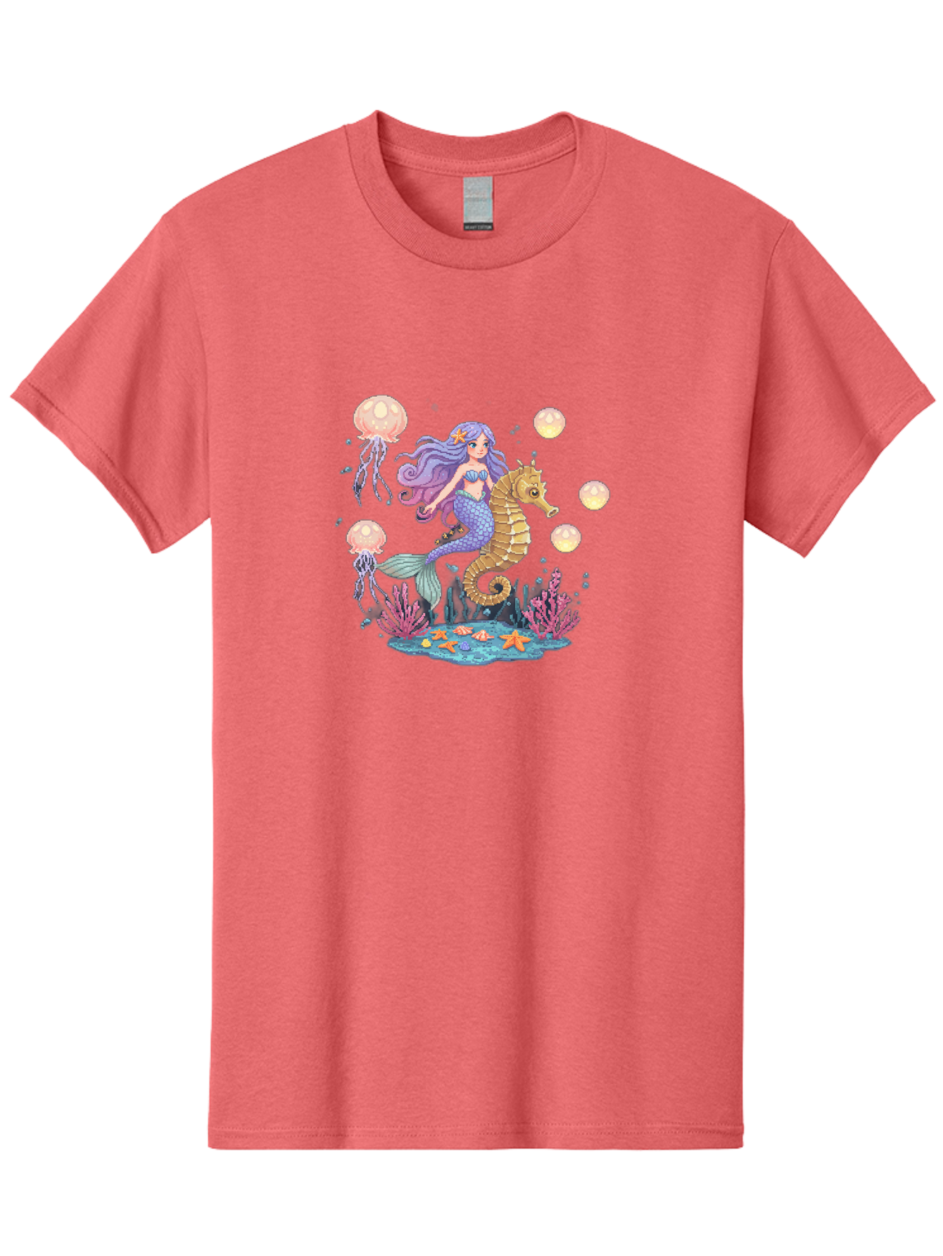 Mermaid-Riding-Seahorse Men'S Graphic Tee, 100% Cotton, Comfortable Casual Summer Wear, Machine Washable, Vintage Camera, Old Camera, Antique Camera, Black Camera, Classic Photography, Photography Equipment, Nostalgic Device, Film Camera, Baj109