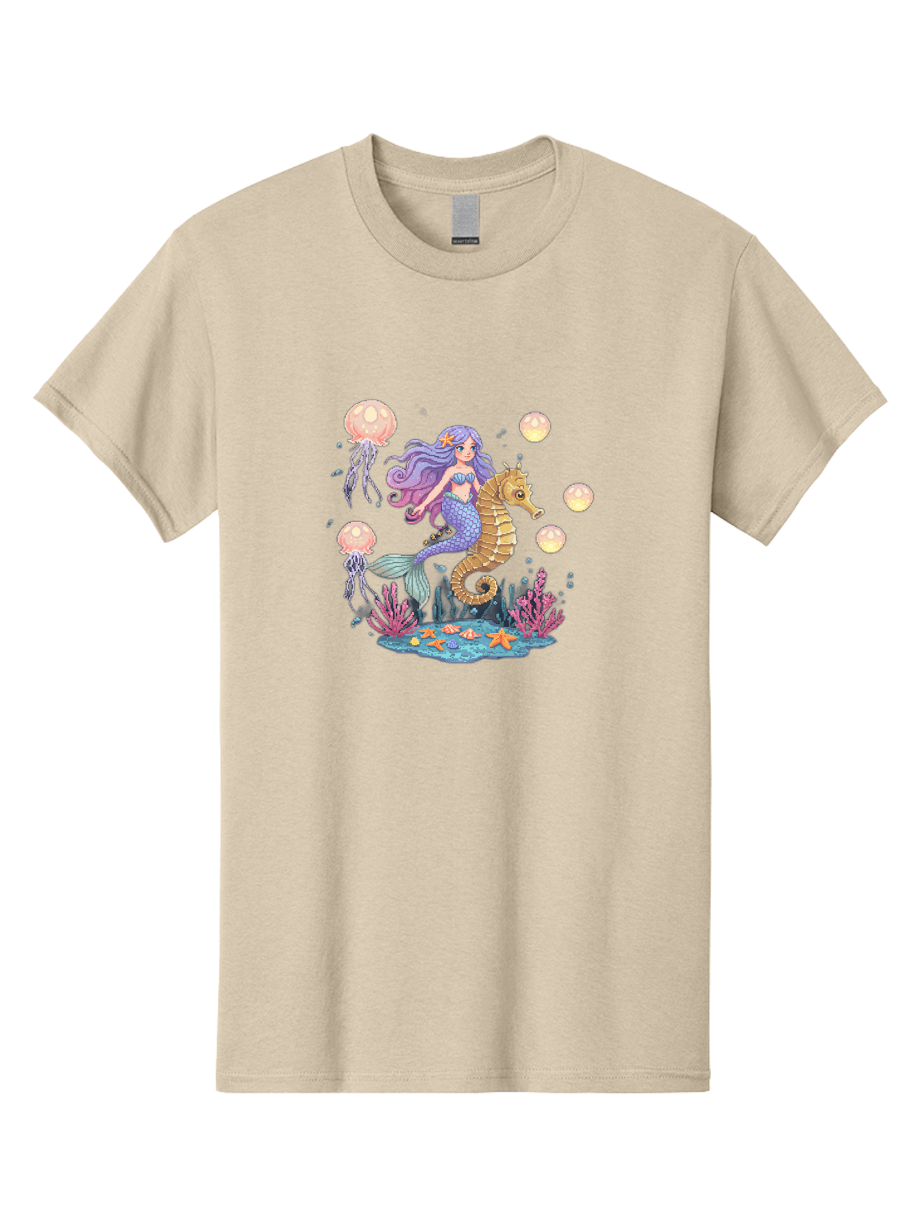Mermaid-Riding-Seahorse Men'S Graphic Tee, 100% Cotton, Comfortable Casual Summer Wear, Machine Washable, Vintage Camera, Old Camera, Antique Camera, Black Camera, Classic Photography, Photography Equipment, Nostalgic Device, Film Camera, Baj109