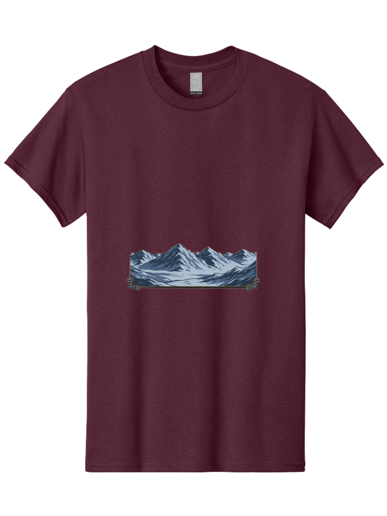 Mountain-Range Men'S Graphic Tee, 100% Cotton, Comfortable Casual Summer Wear, Machine Washable, Vintage Camera, Old Camera, Antique Camera, Black Camera, Classic Photography, Photography Equipment, Nostalgic Device, Film Camera, Camera Art Baj122