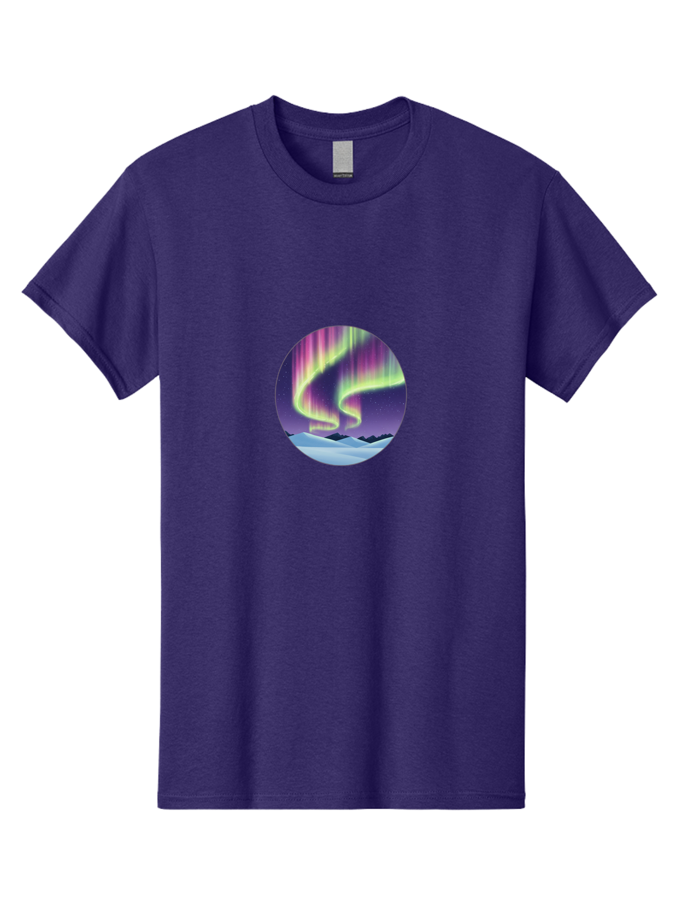 Northern-Lights-1 Men'S Graphic Tee, 100% Cotton, Comfortable Casual Summer Wear, Machine Washable, Vintage Camera, Old Camera, Antique Camera, Black Camera, Classic Photography, Photography Equipment, Nostalgic Device, Film Camera, Camera Art Baj126