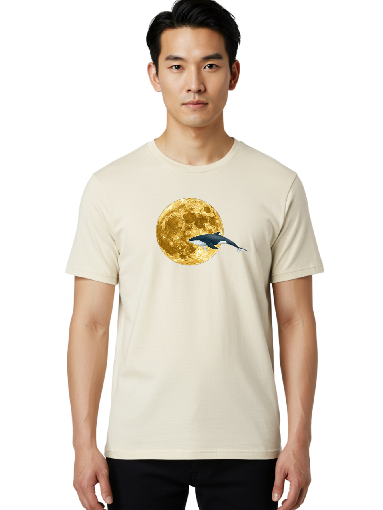 Orca-Jumping-Over-Moon Men'S Graphic Tee, 100% Cotton, Comfortable Casual Summer Wear, Machine Washable, Vintage Camera, Old Camera, Antique Camera, Black Camera, Classic Photography, Photography Equipment, Nostalgic Device, Film Camera, Baj133