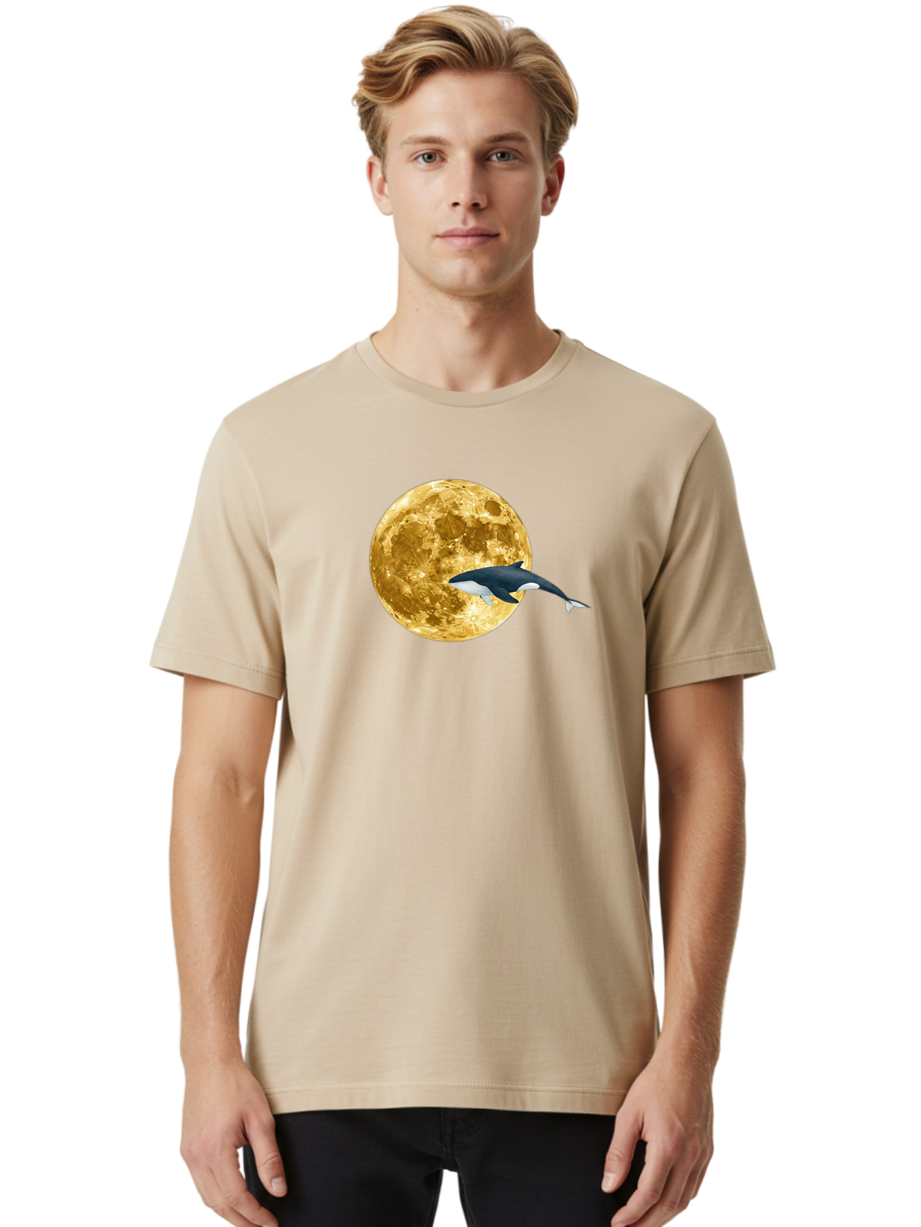 Orca-Jumping-Over-Moon Men'S Graphic Tee, 100% Cotton, Comfortable Casual Summer Wear, Machine Washable, Vintage Camera, Old Camera, Antique Camera, Black Camera, Classic Photography, Photography Equipment, Nostalgic Device, Film Camera, Baj133
