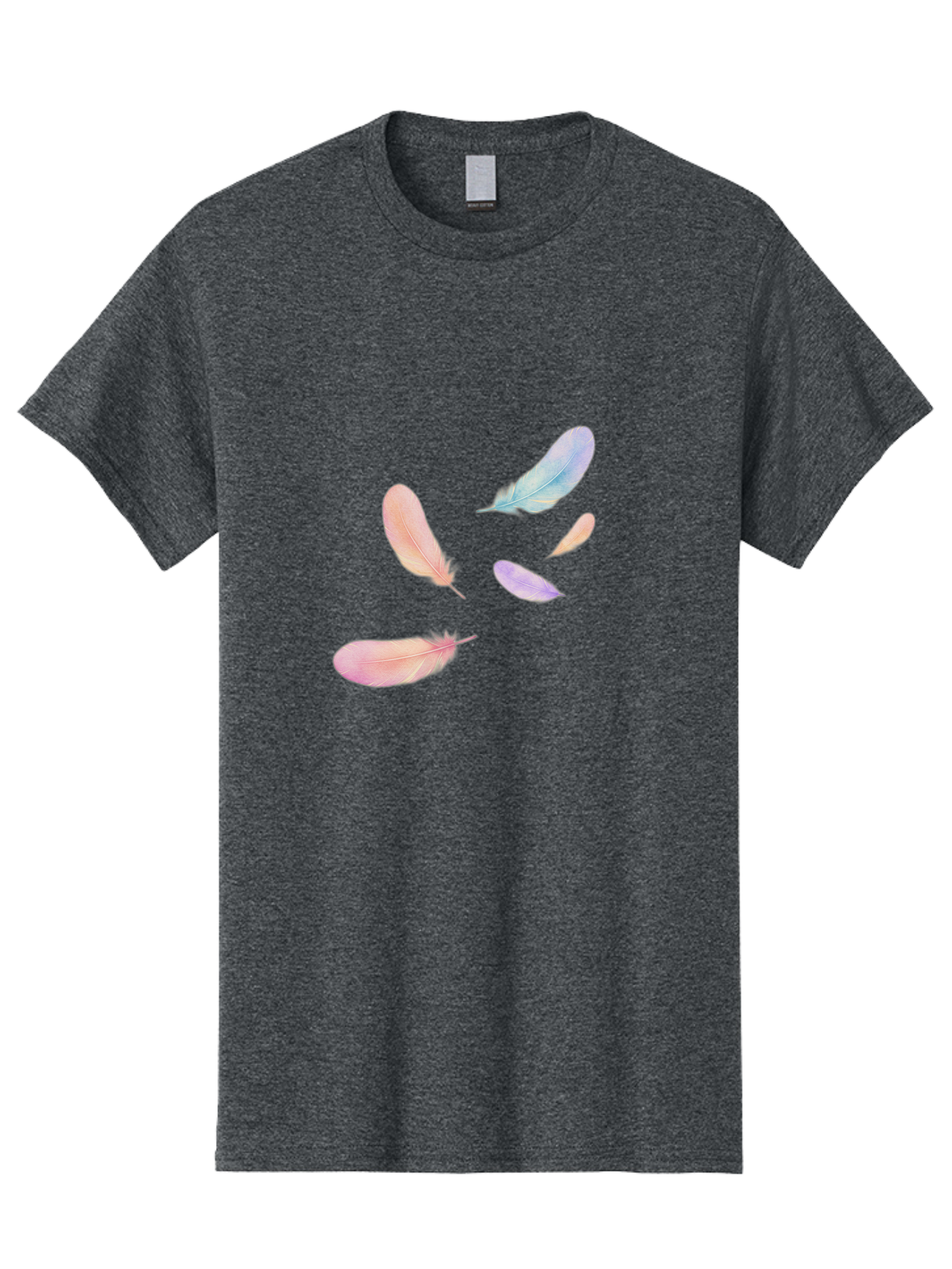 Pastel-Feathers Men'S Graphic Tee, 100% Cotton, Comfortable Casual Summer Wear, Machine Washable, Vintage Camera, Old Camera, Antique Camera, Black Camera, Classic Photography, Photography Equipment, Nostalgic Device, Film Camera, Camera Art Baj145