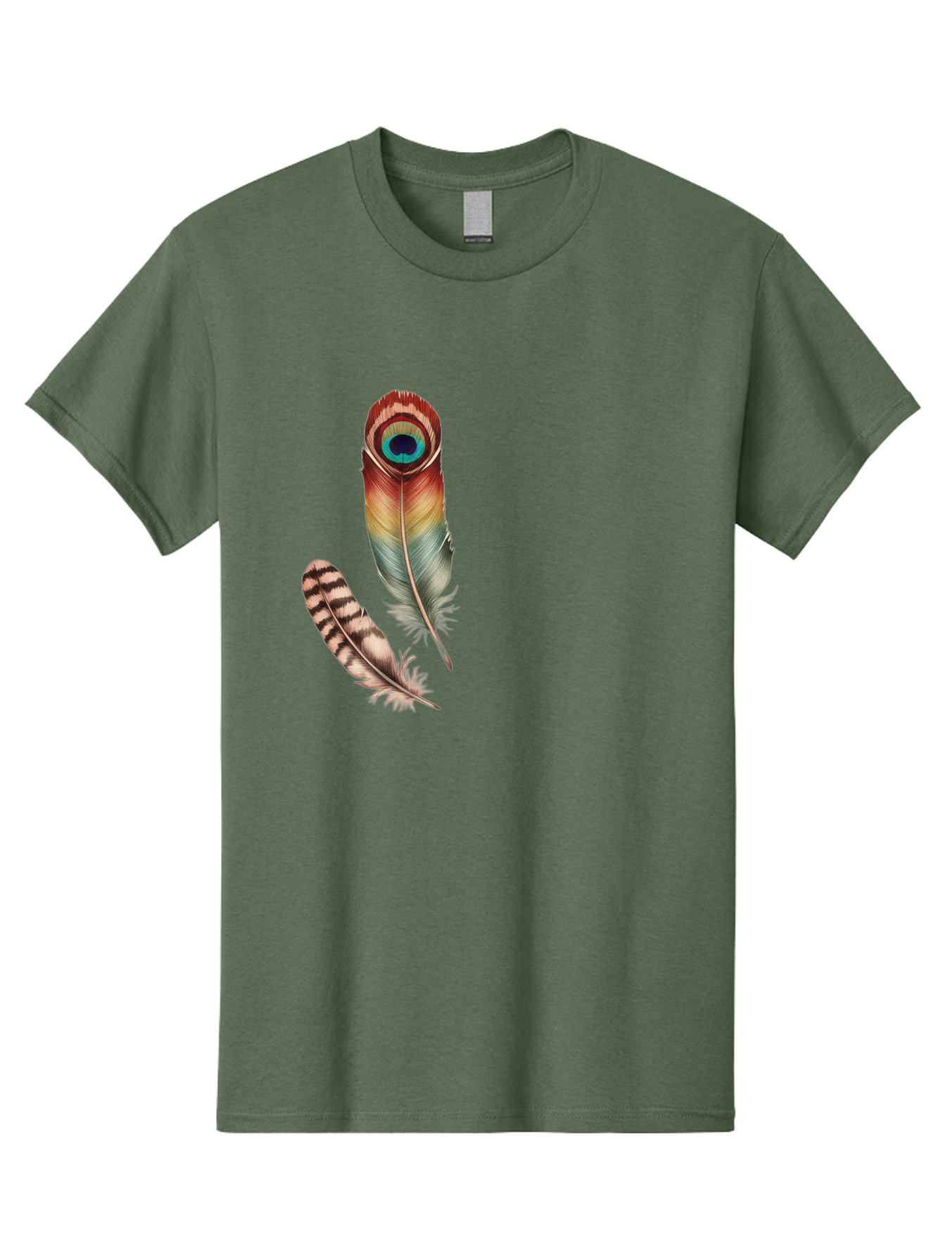 Peacock-Feather Men'S Graphic Tee, 100% Cotton, Comfortable Casual Summer Wear, Machine Washable, Vintage Camera, Old Camera, Antique Camera, Black Camera, Classic Photography, Photography Equipment, Nostalgic Device, Film Camera, Camera Art Baj150