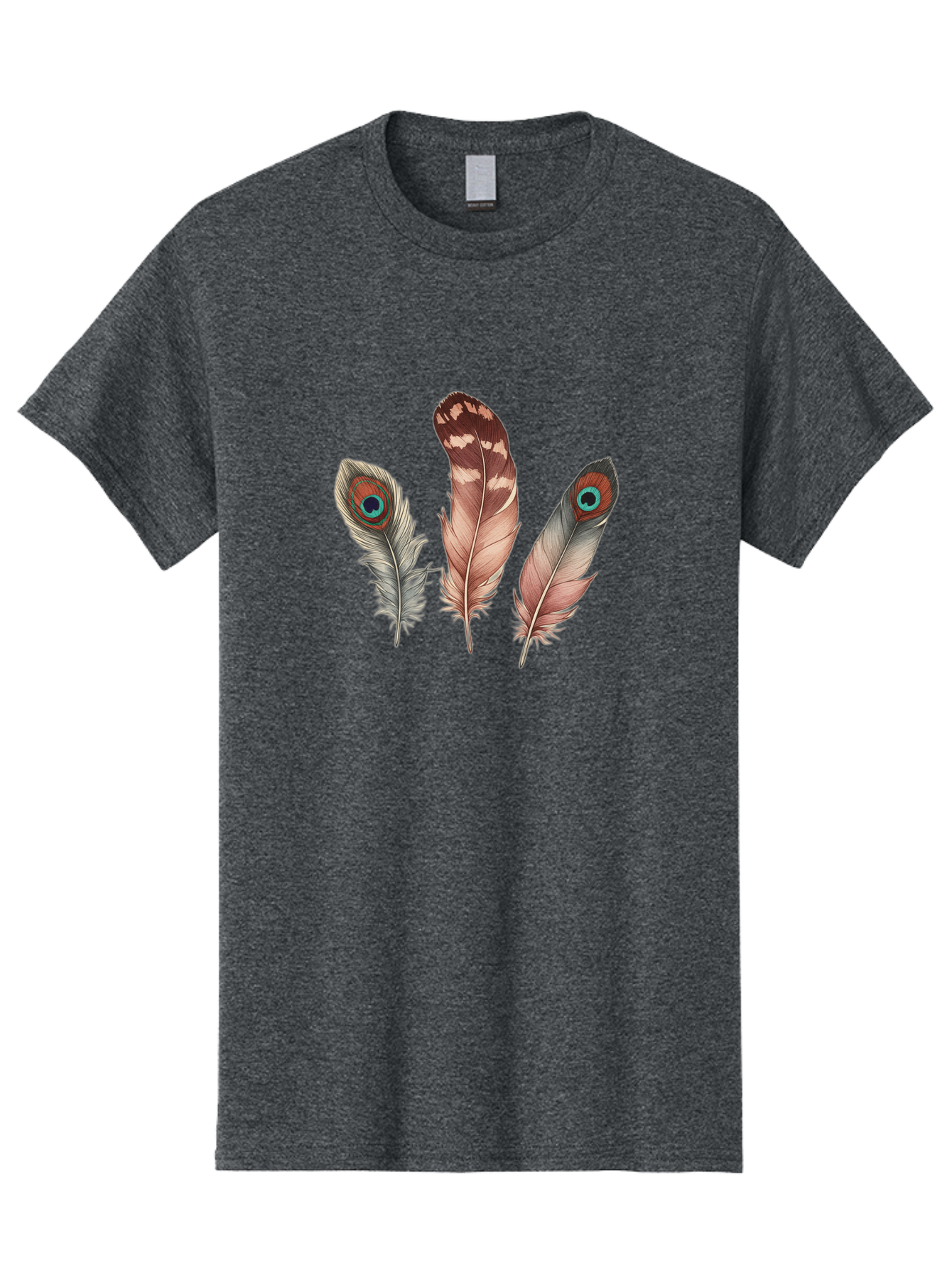 Peacock-Feathers Men'S Graphic Tee, 100% Cotton, Comfortable Casual Summer Wear, Machine Washable, Vintage Camera, Old Camera, Antique Camera, Black Camera, Classic Photography, Photography Equipment, Nostalgic Device, Film Camera, Camera Art Baj156