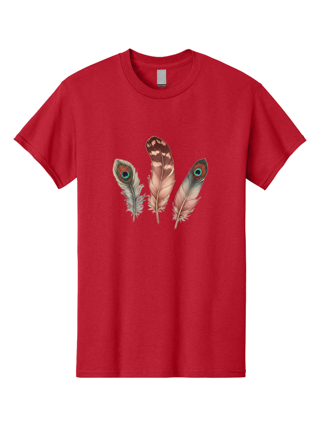 Peacock-Feathers Men'S Graphic Tee, 100% Cotton, Comfortable Casual Summer Wear, Machine Washable, Vintage Camera, Old Camera, Antique Camera, Black Camera, Classic Photography, Photography Equipment, Nostalgic Device, Film Camera, Camera Art Baj156