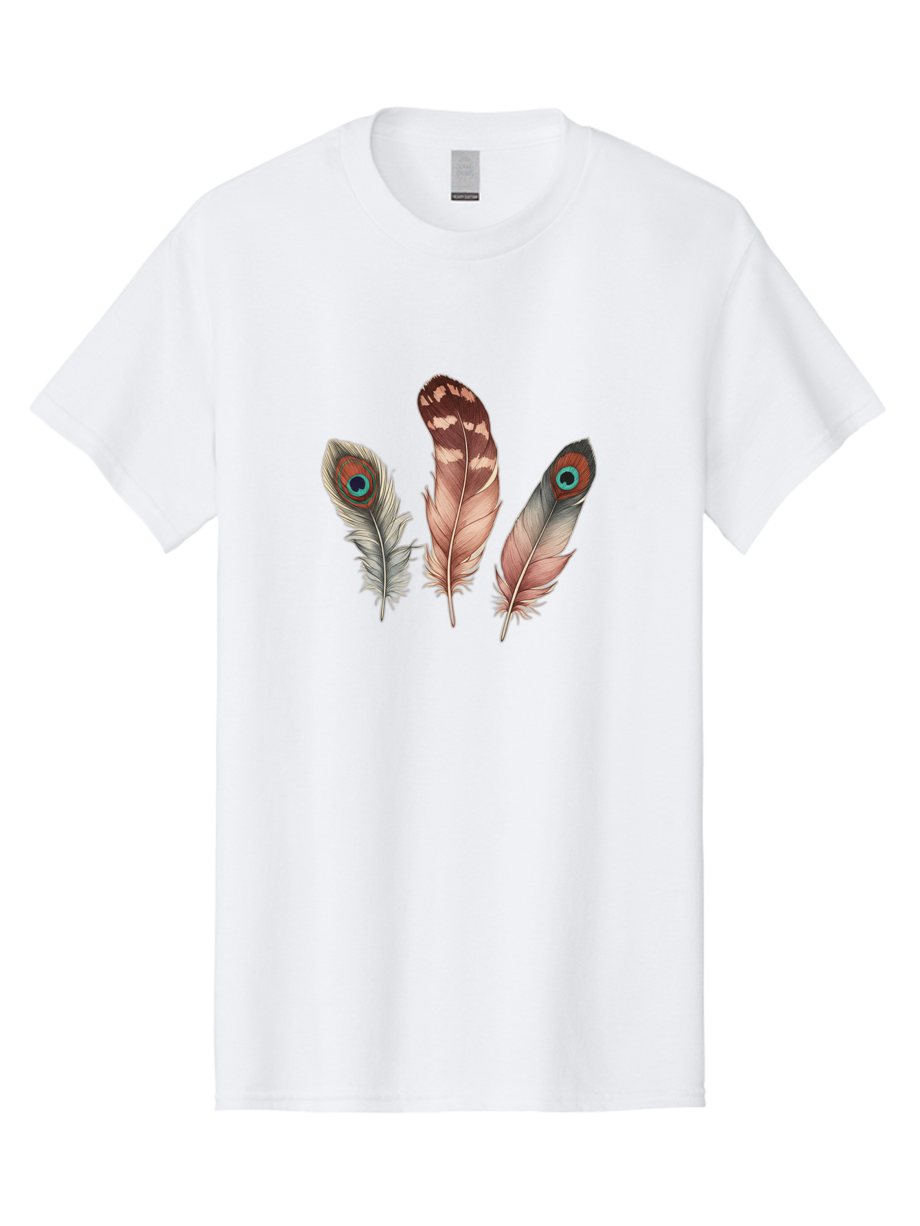 Peacock-Feathers Men'S Graphic Tee, 100% Cotton, Comfortable Casual Summer Wear, Machine Washable, Vintage Camera, Old Camera, Antique Camera, Black Camera, Classic Photography, Photography Equipment, Nostalgic Device, Film Camera, Camera Art Baj156
