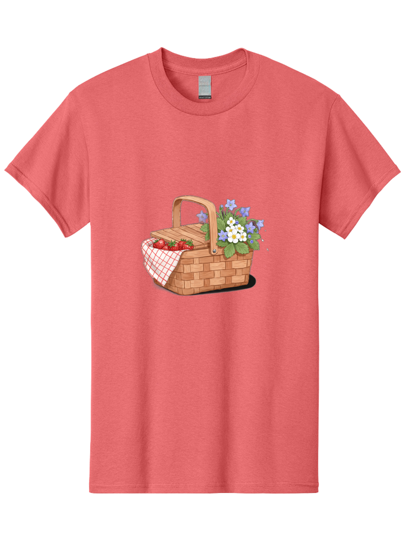 Picnic-Basket-1 Men'S Graphic Tee, 100% Cotton, Comfortable Casual Summer Wear, Machine Washable, Vintage Camera, Old Camera, Antique Camera, Black Camera, Classic Photography, Photography Equipment, Nostalgic Device, Film Camera, Camera Art Baj160