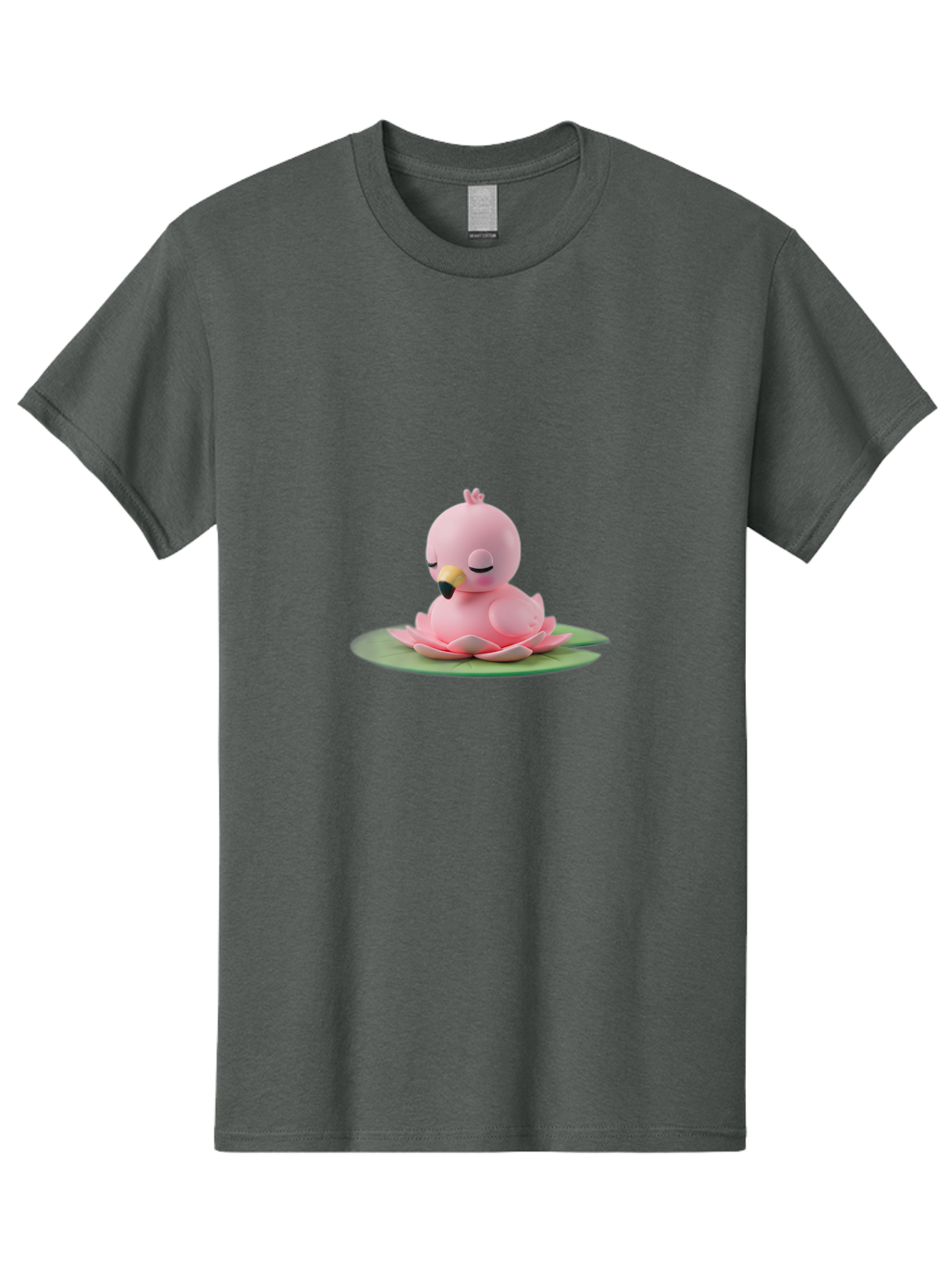 Pink-Bird-On-Lotus-1 Men'S Graphic Tee, 100% Cotton, Comfortable Casual Summer Wear, Machine Washable, Vintage Camera, Old Camera, Antique Camera, Black Camera, Classic Photography, Photography Equipment, Nostalgic Device, Film Camera, Baj164