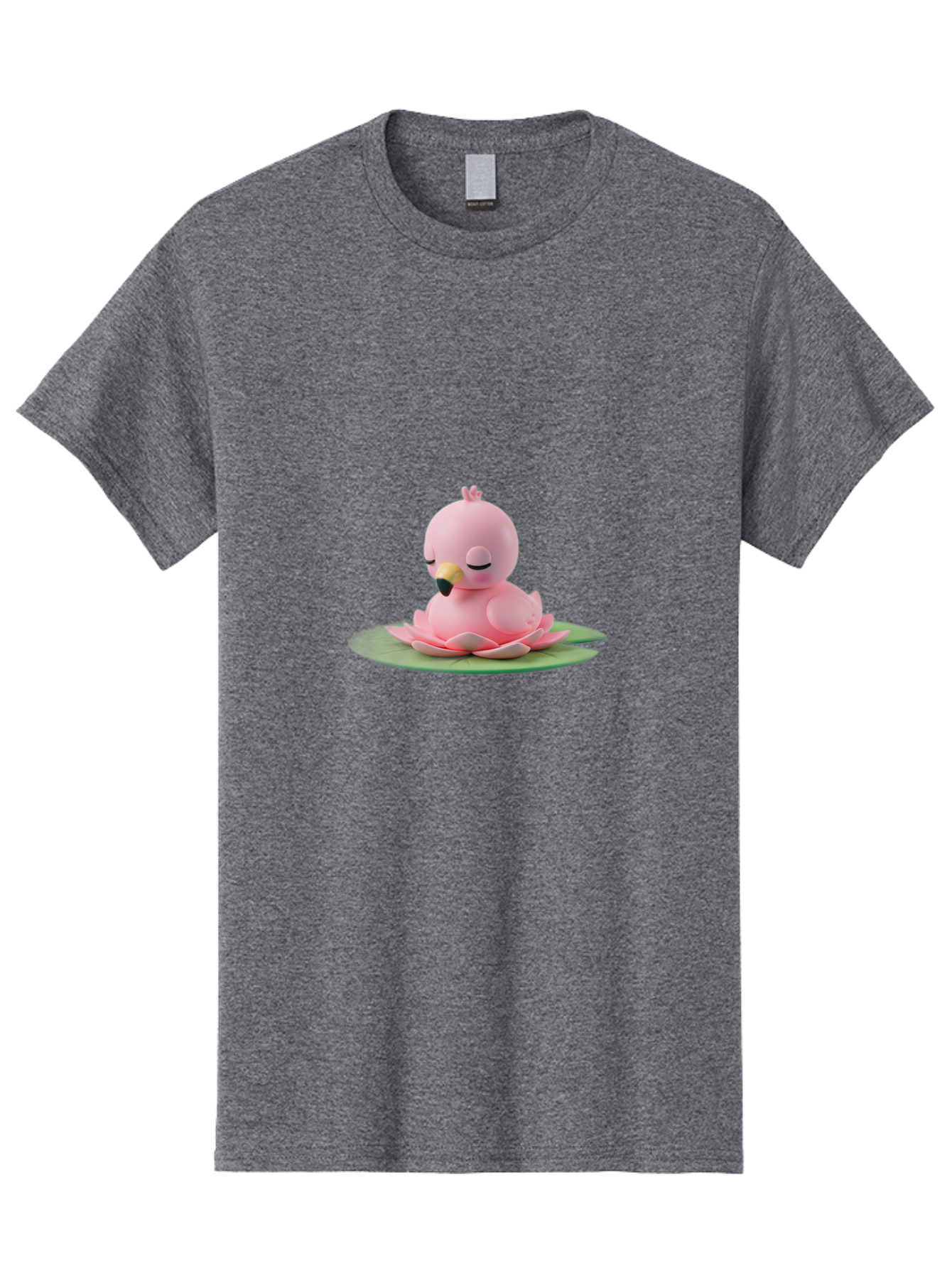 Pink-Bird-On-Lotus-1 Men'S Graphic Tee, 100% Cotton, Comfortable Casual Summer Wear, Machine Washable, Vintage Camera, Old Camera, Antique Camera, Black Camera, Classic Photography, Photography Equipment, Nostalgic Device, Film Camera, Baj164