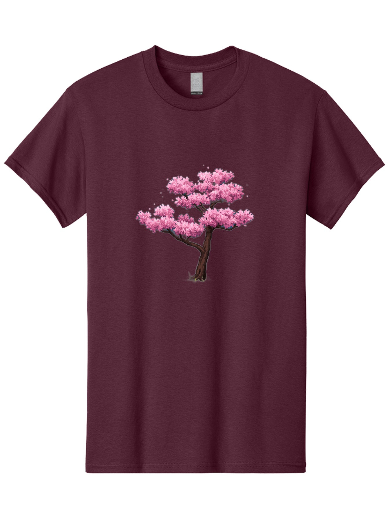 Pink-Cherry-Blossom-Tree-2 Men'S Graphic Tee, 100% Cotton, Comfortable Casual Summer Wear, Machine Washable, Vintage Camera, Old Camera, Antique Camera, Black Camera, Classic Photography, Photography Equipment, Nostalgic Device, Film Camera, Baj167