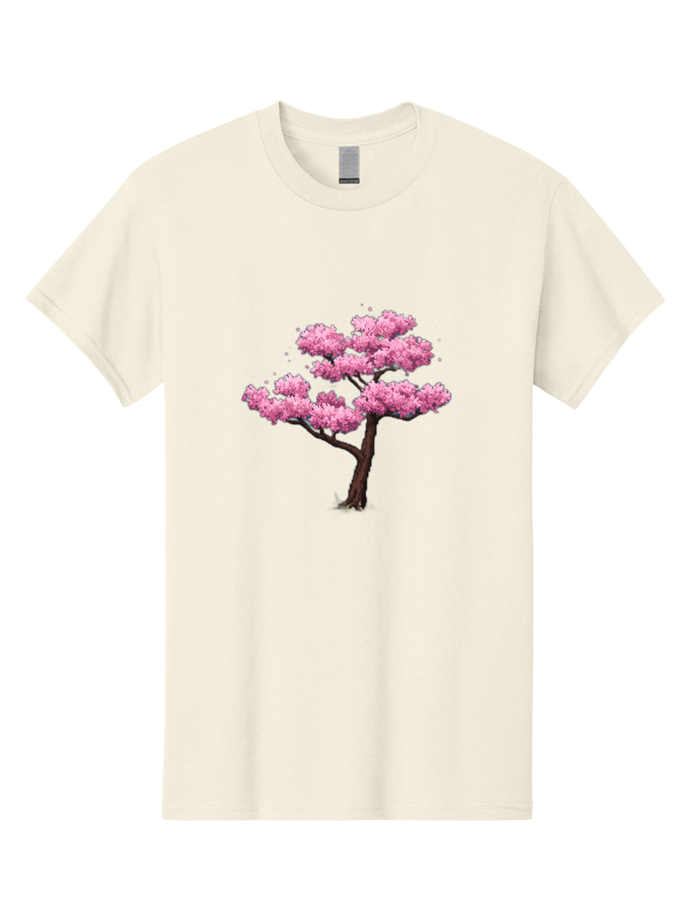 Pink-Cherry-Blossom-Tree-2 Men'S Graphic Tee, 100% Cotton, Comfortable Casual Summer Wear, Machine Washable, Vintage Camera, Old Camera, Antique Camera, Black Camera, Classic Photography, Photography Equipment, Nostalgic Device, Film Camera, Baj167