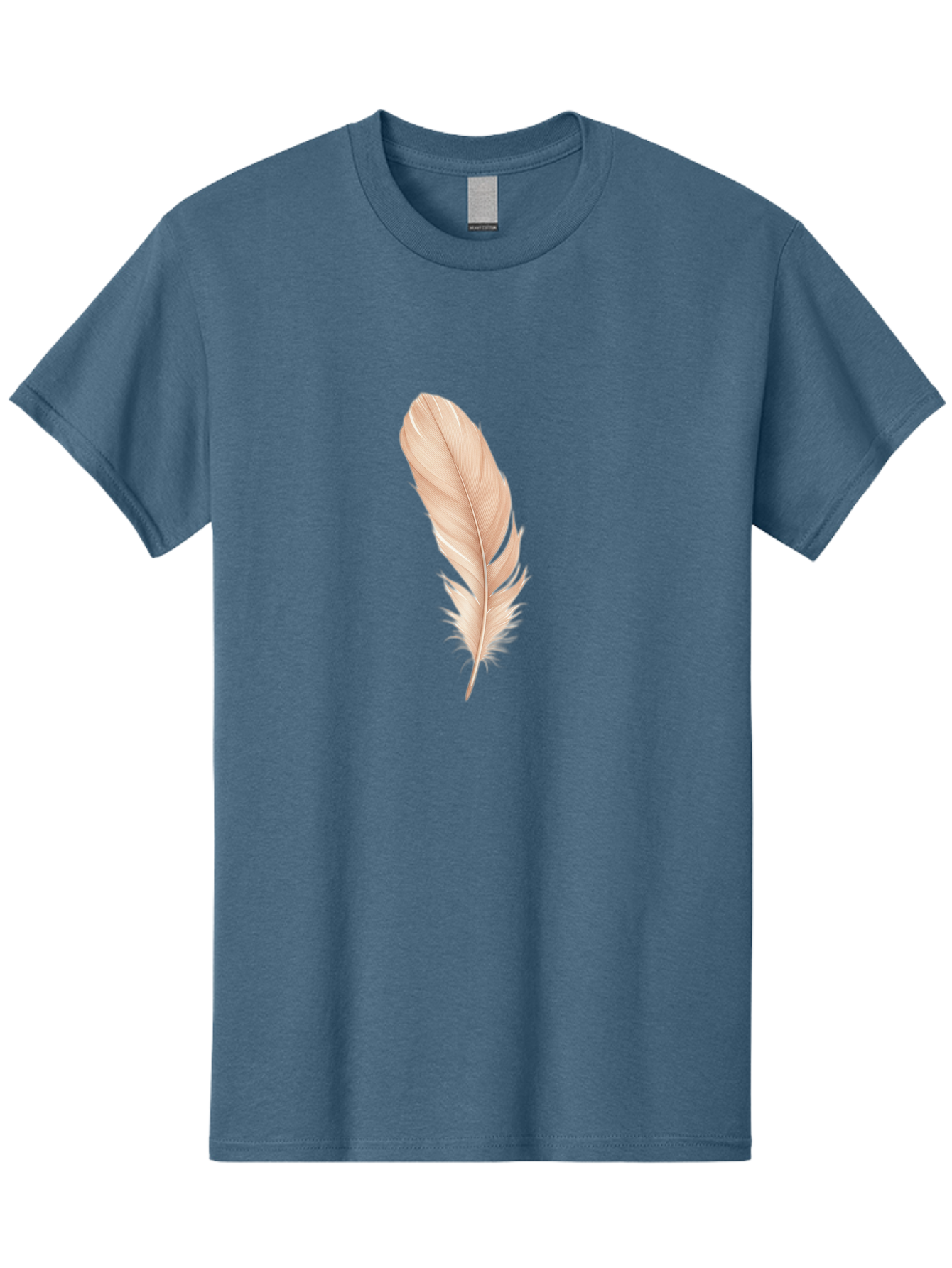 Pink-Feather-1 Men'S Graphic Tee, 100% Cotton, Comfortable Casual Summer Wear, Machine Washable, Vintage Camera, Old Camera, Antique Camera, Black Camera, Classic Photography, Photography Equipment, Nostalgic Device, Film Camera, Camera Art Baj171