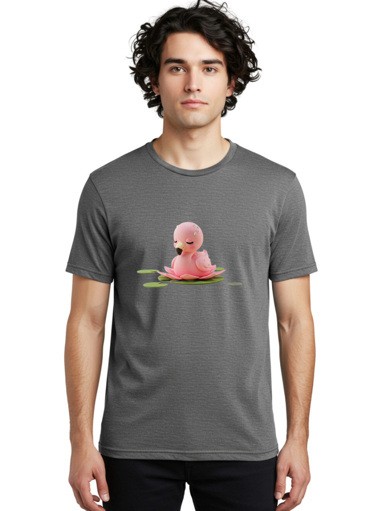Pink-Flamingo-3 Men'S Graphic Tee, 100% Cotton, Comfortable Casual Summer Wear, Machine Washable, Vintage Camera, Old Camera, Antique Camera, Black Camera, Classic Photography, Photography Equipment, Nostalgic Device, Film Camera, Camera Art Baj178