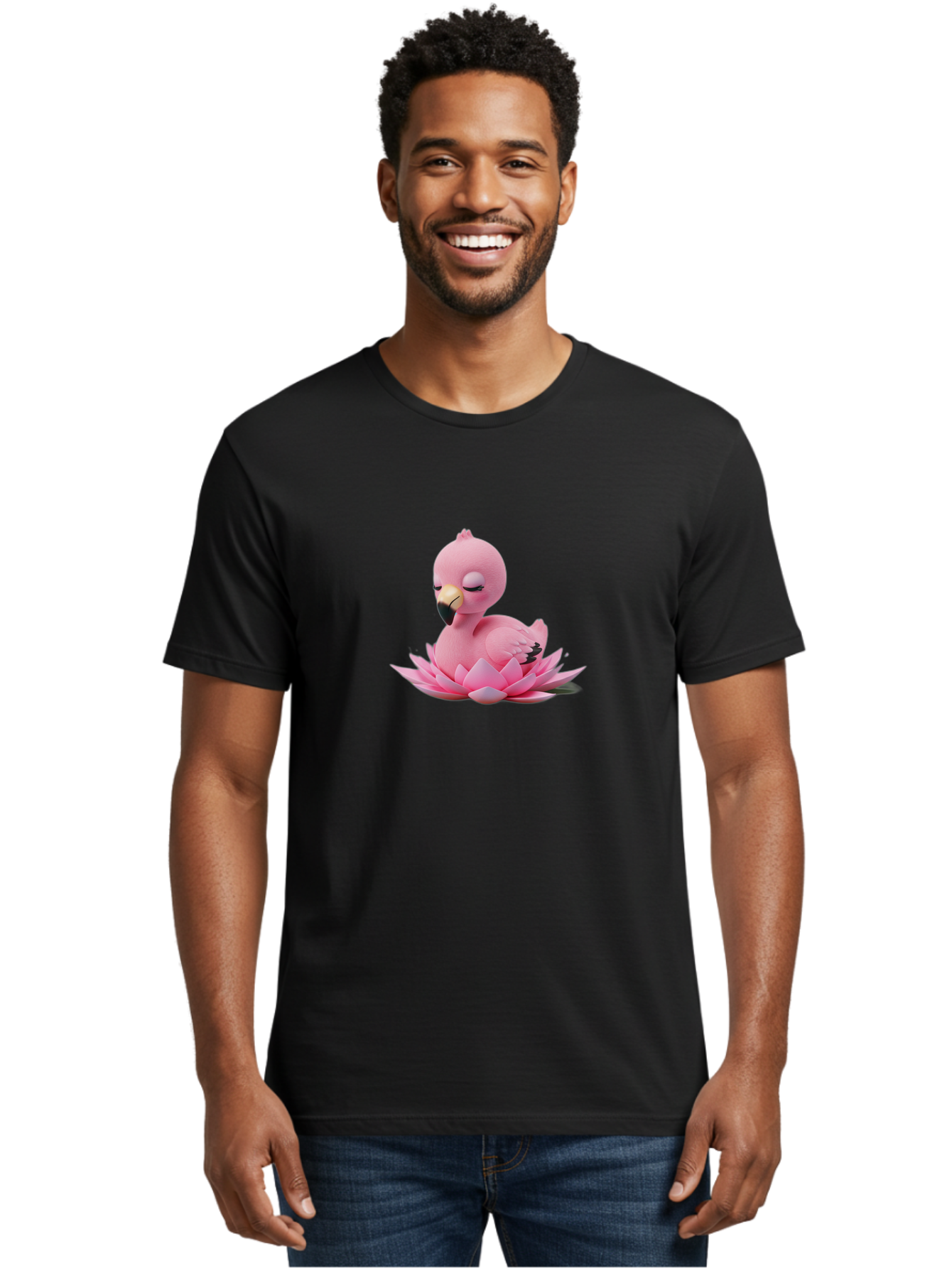 Pink-Flamingo-Lotus Men'S Graphic Tee, 100% Cotton, Comfortable Casual Summer Wear, Machine Washable, Vintage Camera, Old Camera, Antique Camera, Black Camera, Classic Photography, Photography Equipment, Nostalgic Device, Film Camera, Baj182