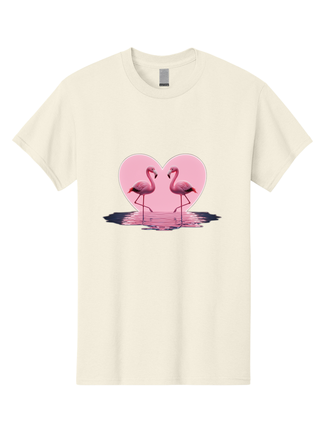 Pink-Flamingos-Heart-2 Men'S Graphic Tee, 100% Cotton, Comfortable Casual Summer Wear, Machine Washable, Vintage Camera, Old Camera, Antique Camera, Black Camera, Classic Photography, Photography Equipment, Nostalgic Device, Film Camera, Baj186