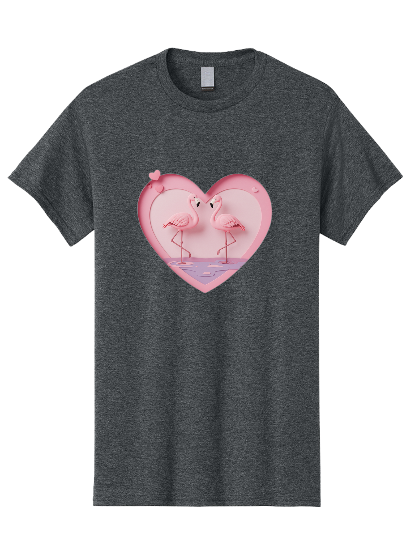Pink-Flamingos-Heart Men'S Graphic Tee, 100% Cotton, Comfortable Casual Summer Wear, Machine Washable, Vintage Camera, Old Camera, Antique Camera, Black Camera, Classic Photography, Photography Equipment, Nostalgic Device, Film Camera, Baj187