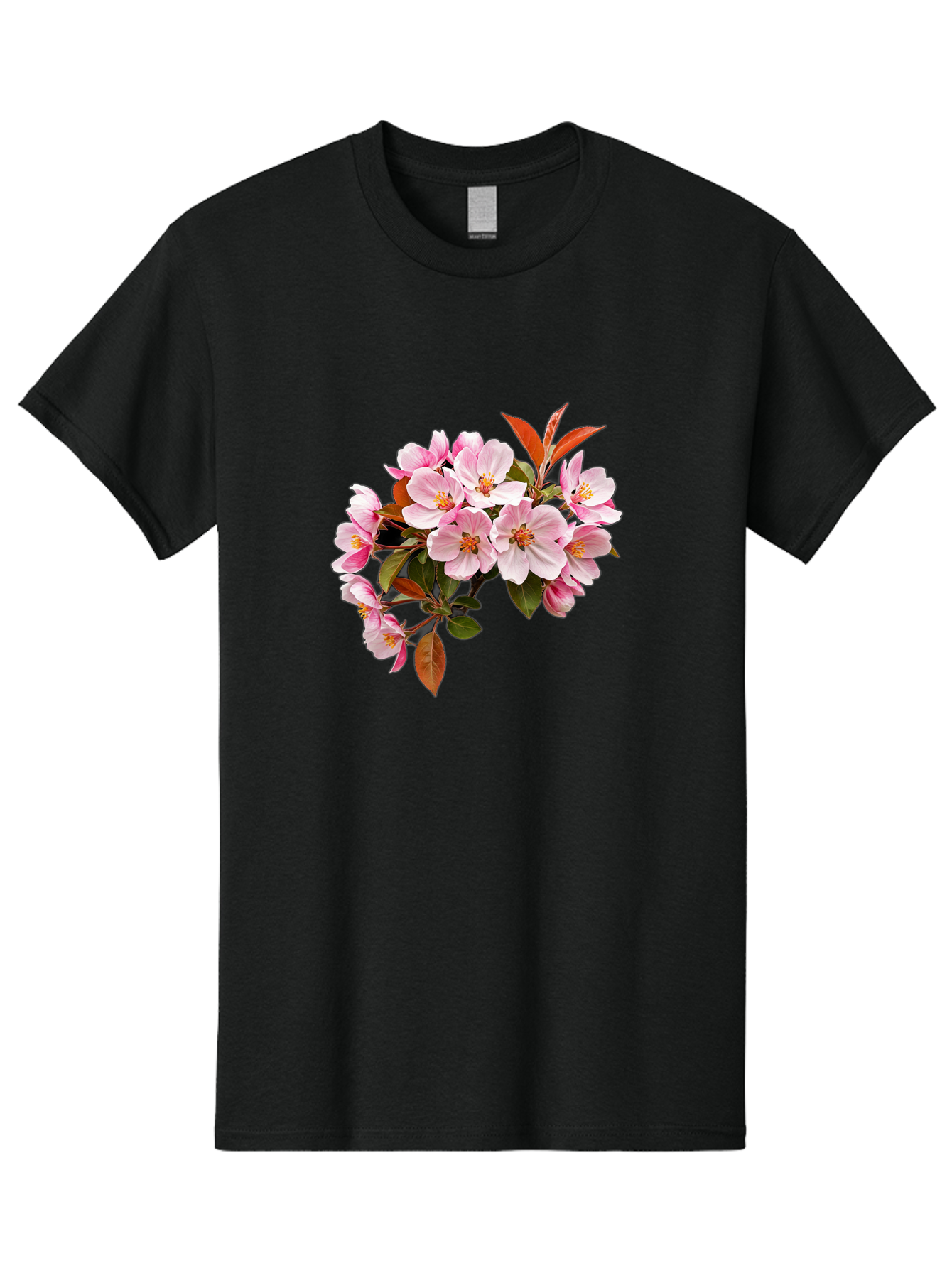 Pink-Flowers-2 Men'S Graphic Tee, 100% Cotton, Comfortable Casual Summer Wear, Machine Washable, Vintage Camera, Old Camera, Antique Camera, Black Camera, Classic Photography, Photography Equipment, Nostalgic Device, Film Camera, Camera Art Baj191
