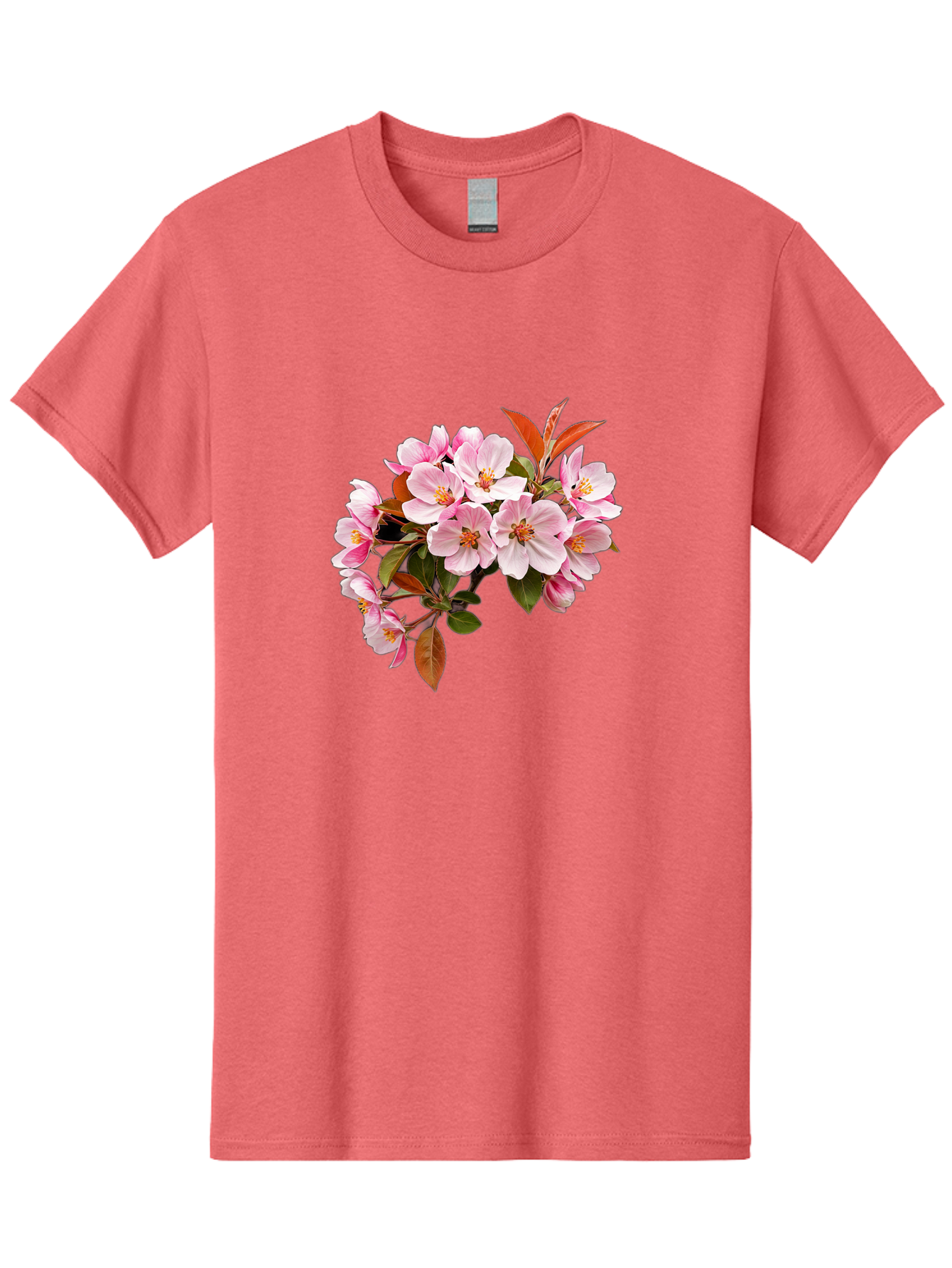 Pink-Flowers-2 Men'S Graphic Tee, 100% Cotton, Comfortable Casual Summer Wear, Machine Washable, Vintage Camera, Old Camera, Antique Camera, Black Camera, Classic Photography, Photography Equipment, Nostalgic Device, Film Camera, Camera Art Baj191