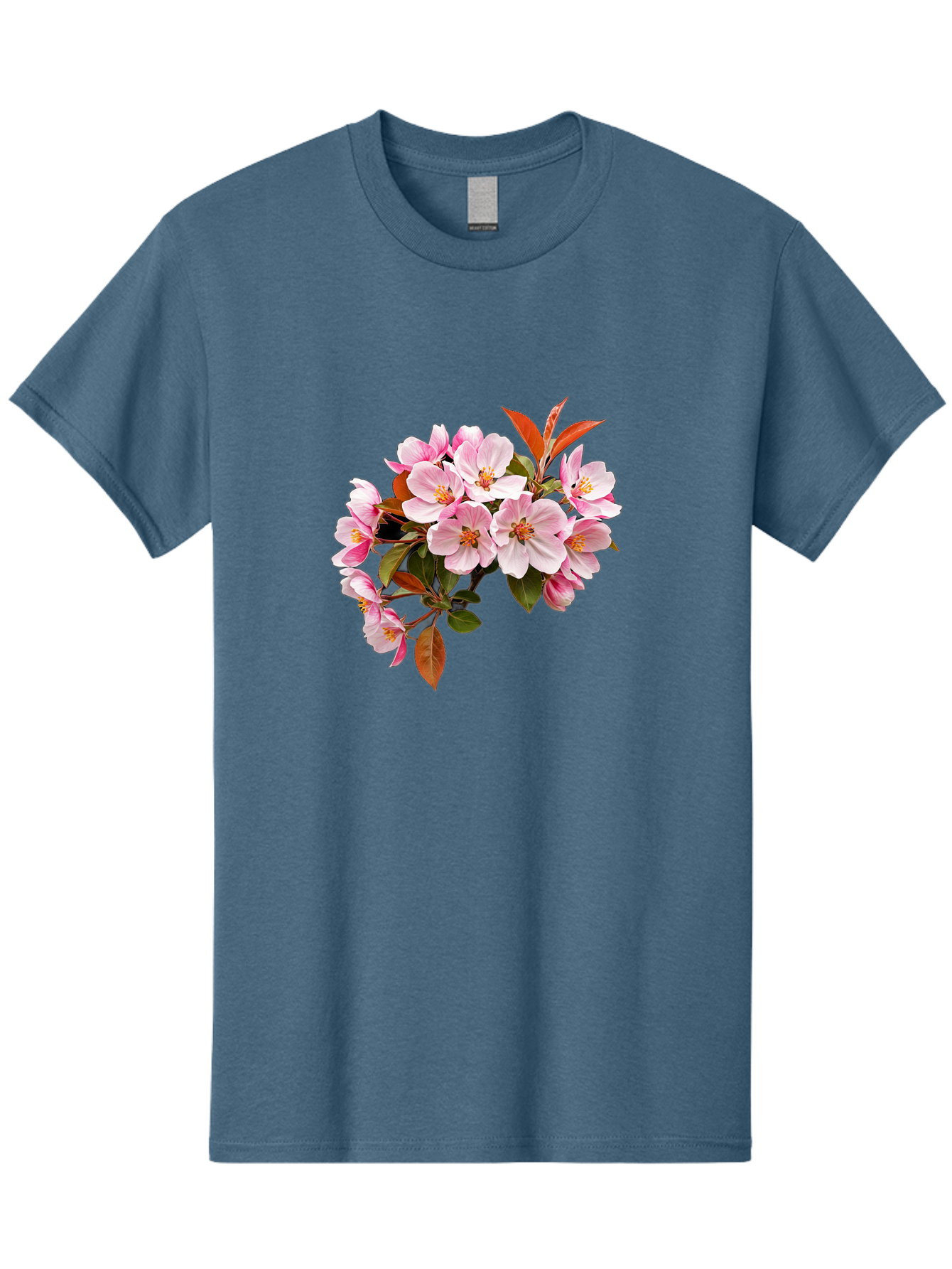 Pink-Flowers-2 Men'S Graphic Tee, 100% Cotton, Comfortable Casual Summer Wear, Machine Washable, Vintage Camera, Old Camera, Antique Camera, Black Camera, Classic Photography, Photography Equipment, Nostalgic Device, Film Camera, Camera Art Baj191