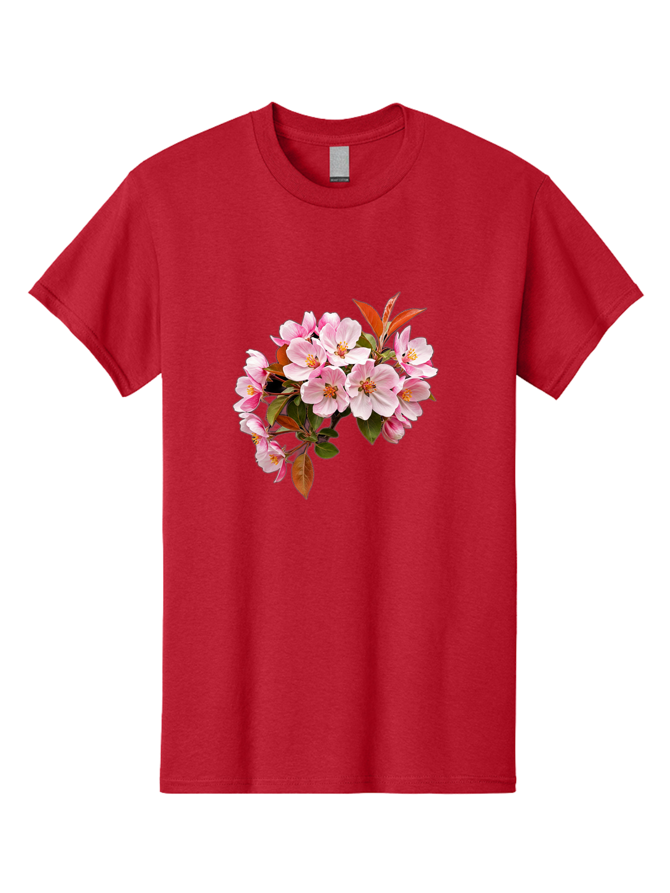 Pink-Flowers-2 Men'S Graphic Tee, 100% Cotton, Comfortable Casual Summer Wear, Machine Washable, Vintage Camera, Old Camera, Antique Camera, Black Camera, Classic Photography, Photography Equipment, Nostalgic Device, Film Camera, Camera Art Baj191