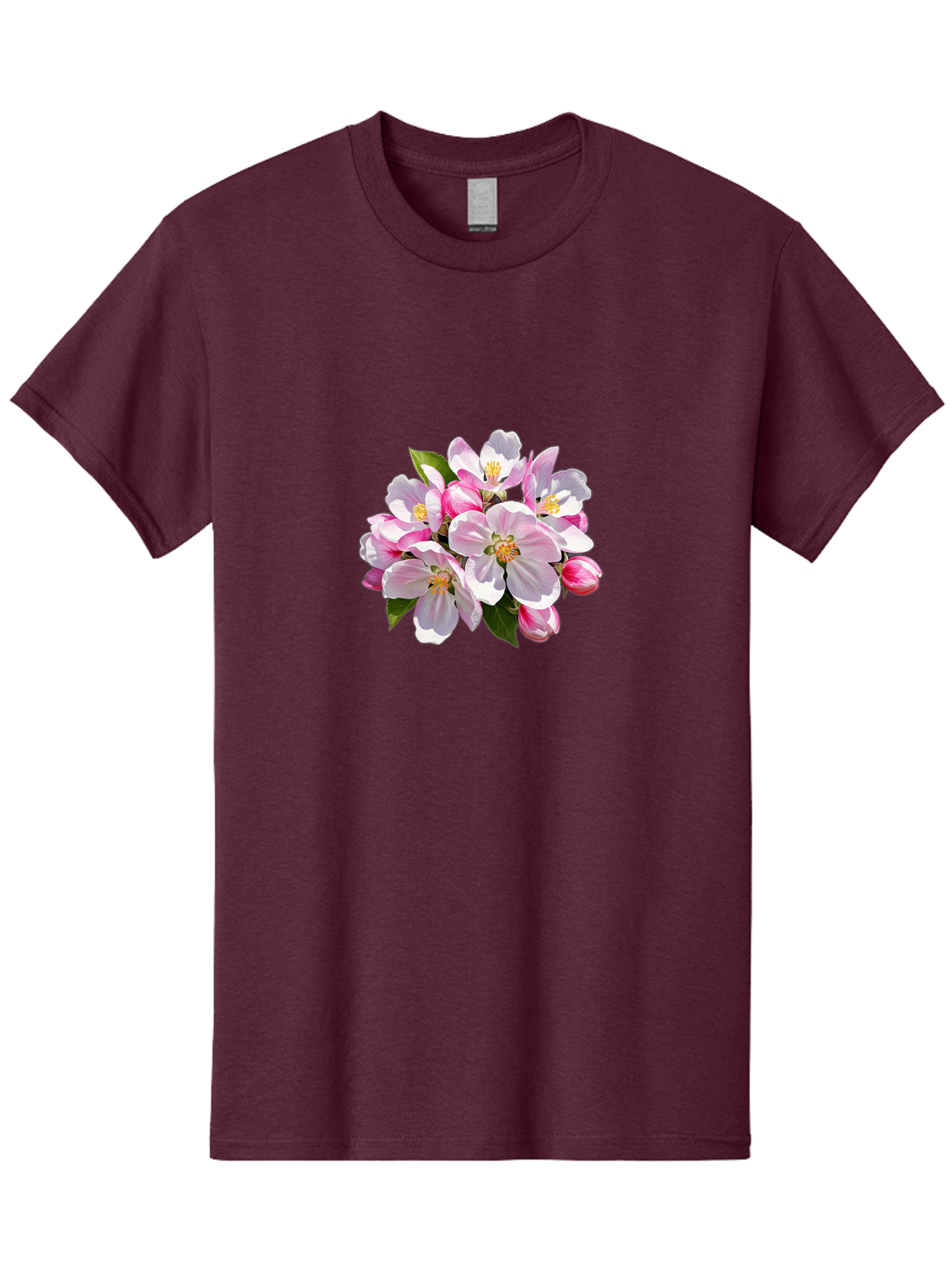 Pink-Flowers-3 Men'S Graphic Tee, 100% Cotton, Comfortable Casual Summer Wear, Machine Washable, Vintage Camera, Old Camera, Antique Camera, Black Camera, Classic Photography, Photography Equipment, Nostalgic Device, Film Camera, Camera Art Baj192