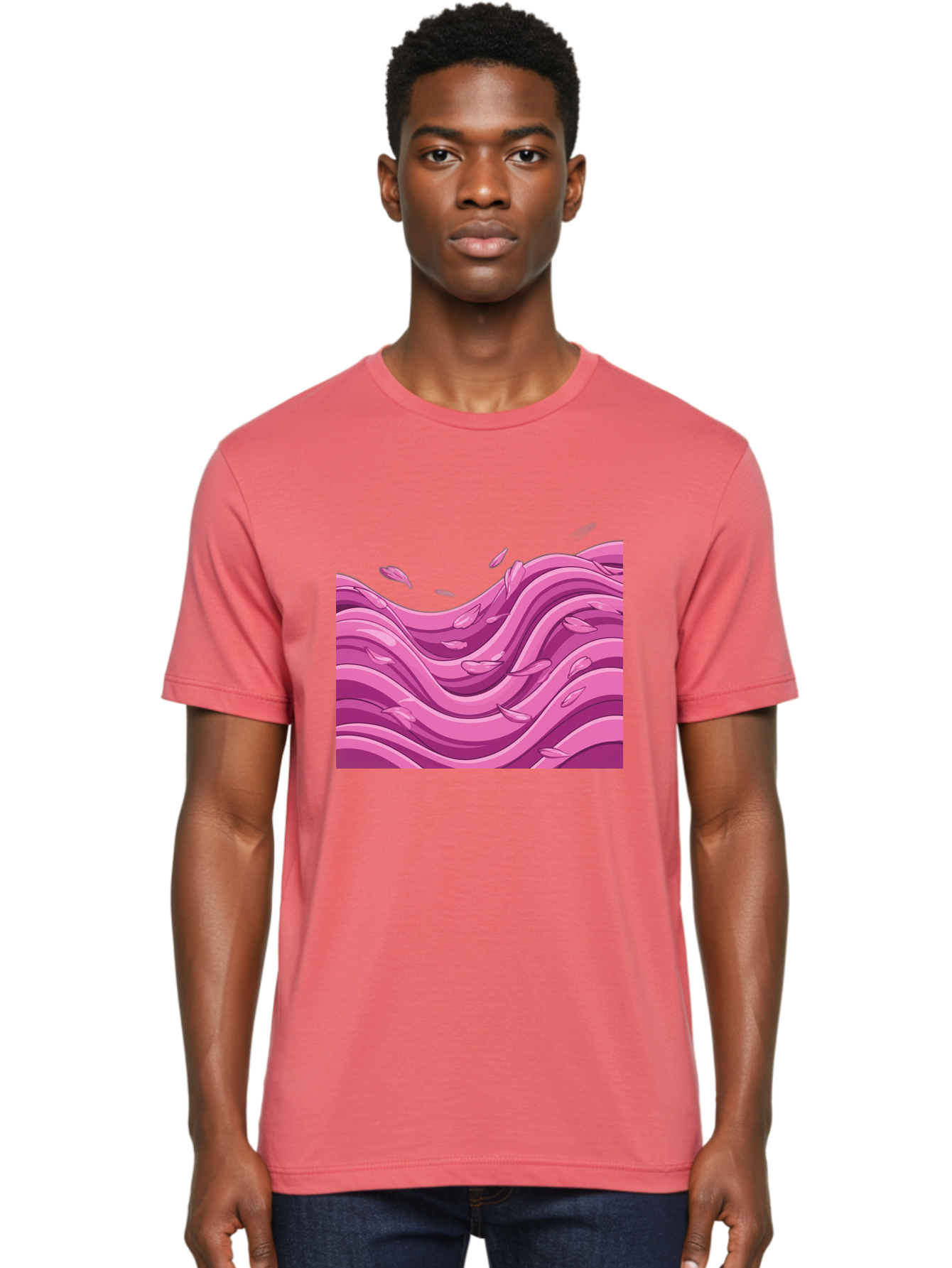 Pink-Waves Men'S Graphic Tee, 100% Cotton, Comfortable Casual Summer Wear, Machine Washable, Vintage Camera, Old Camera, Antique Camera, Black Camera, Classic Photography, Photography Equipment, Nostalgic Device, Film Camera, Camera Art Baj197