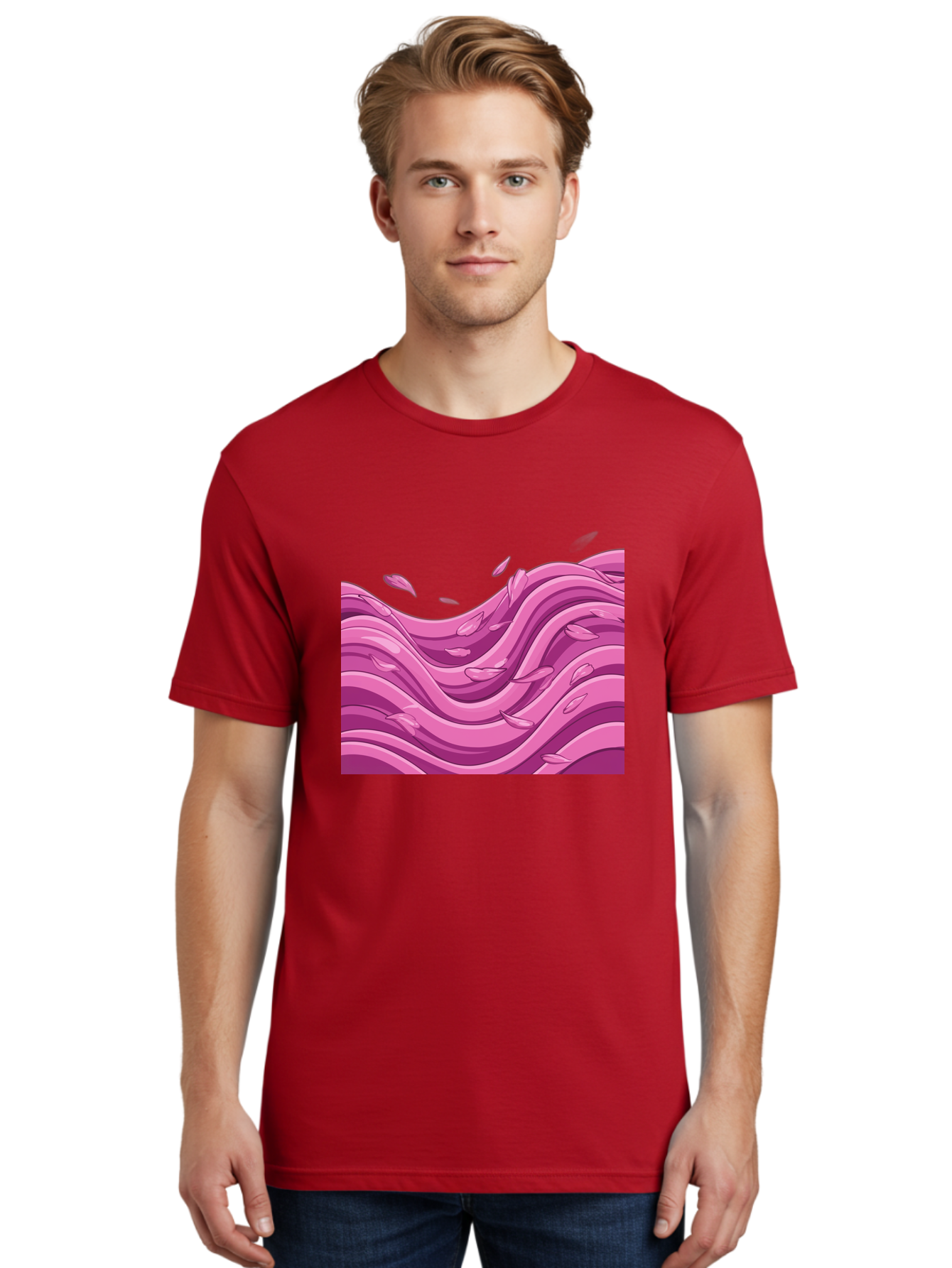 Pink-Waves Men'S Graphic Tee, 100% Cotton, Comfortable Casual Summer Wear, Machine Washable, Vintage Camera, Old Camera, Antique Camera, Black Camera, Classic Photography, Photography Equipment, Nostalgic Device, Film Camera, Camera Art Baj197