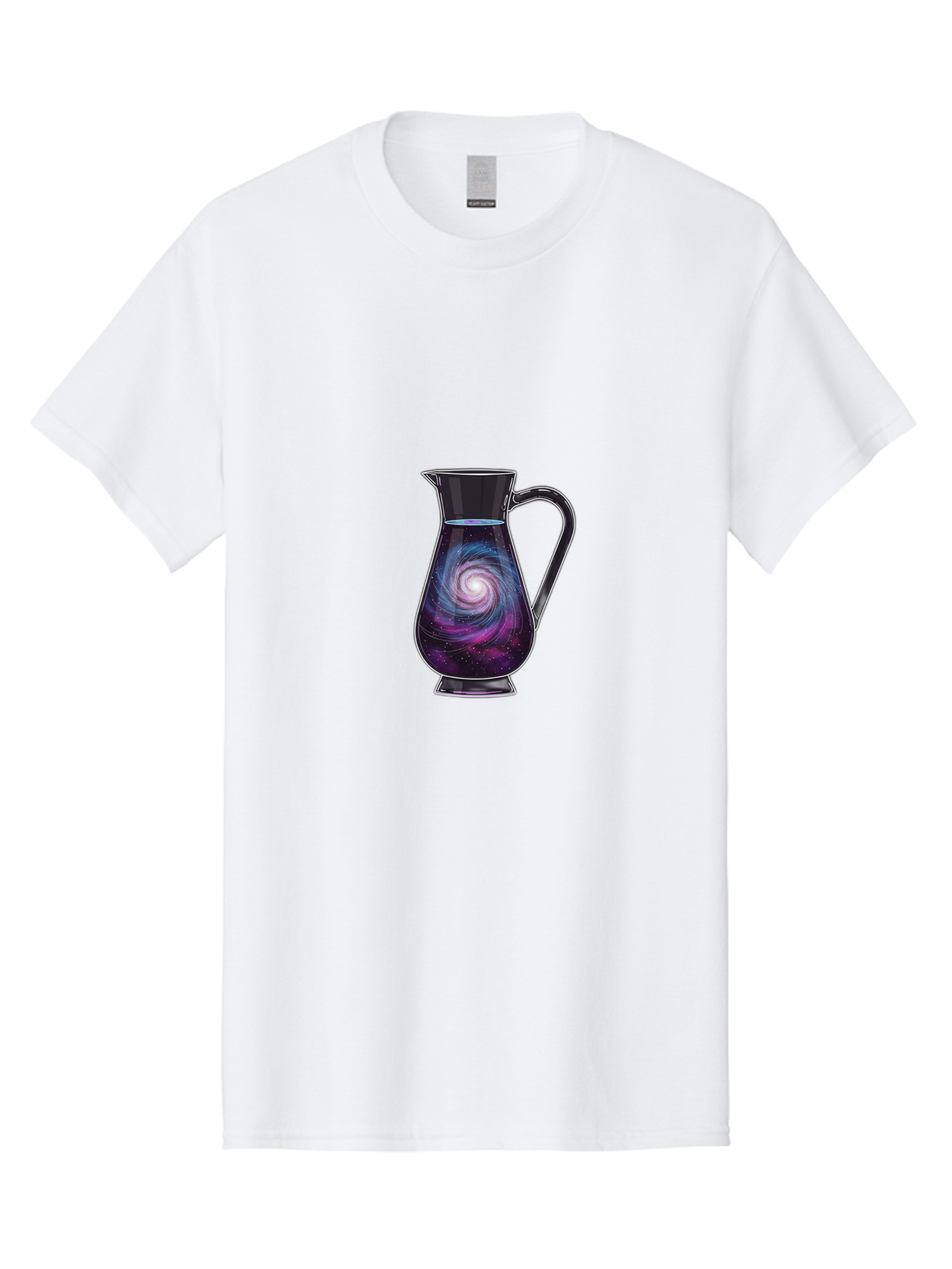 Pitcher-With-Galaxy Men'S Graphic Tee, 100% Cotton, Comfortable Casual Summer Wear, Machine Washable, Vintage Camera, Old Camera, Antique Camera, Black Camera, Classic Photography, Photography Equipment, Nostalgic Device, Film Camera, Baj198