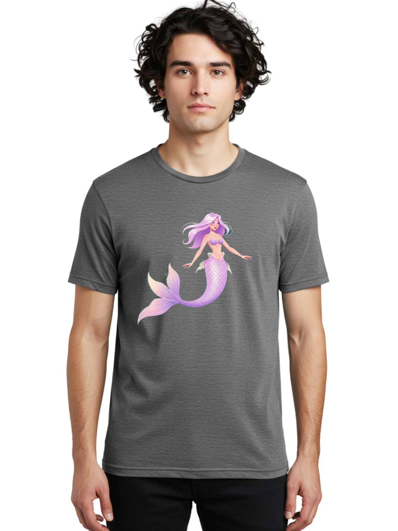 Purple-Mermaid Men'S Graphic Tee, 100% Cotton, Comfortable Casual Summer Wear, Machine Washable, Vintage Camera, Old Camera, Antique Camera, Black Camera, Classic Photography, Photography Equipment, Nostalgic Device, Film Camera, Camera Art Baj205