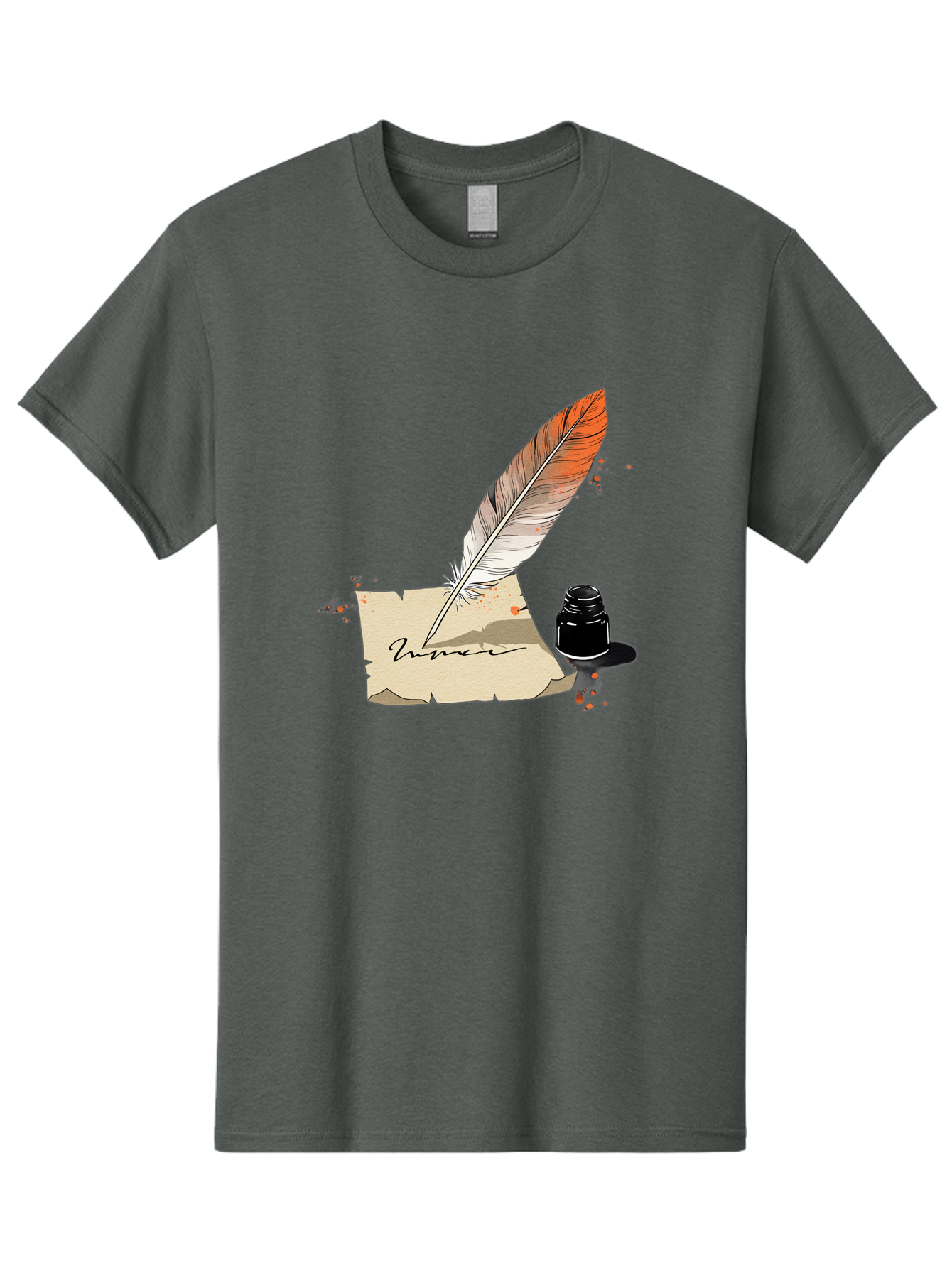 Quill-And-Ink Men'S Graphic Tee, 100% Cotton, Comfortable Casual Summer Wear, Machine Washable, Vintage Camera, Old Camera, Antique Camera, Black Camera, Classic Photography, Photography Equipment, Nostalgic Device, Film Camera, Camera Art Baj210