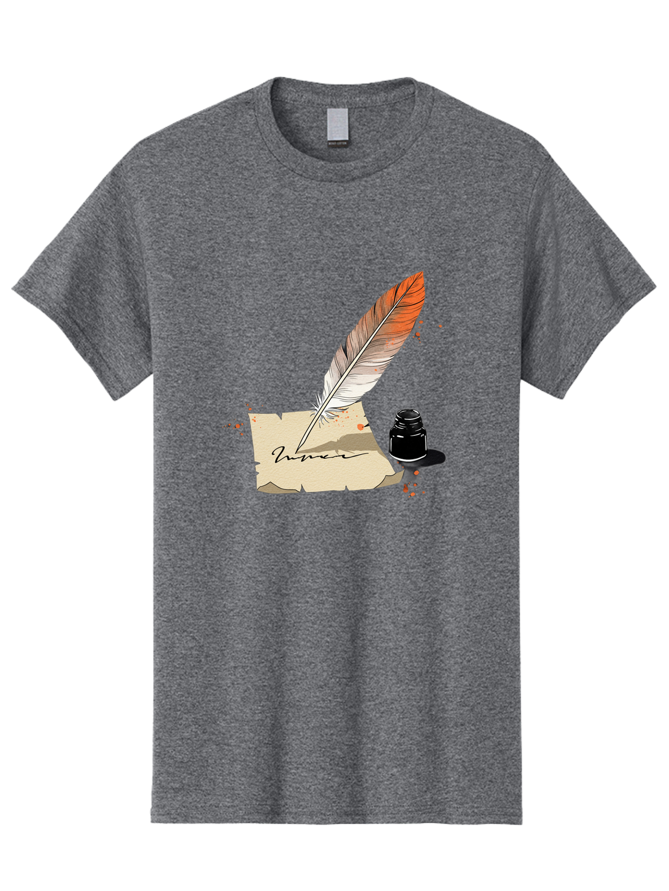 Quill-And-Ink Men'S Graphic Tee, 100% Cotton, Comfortable Casual Summer Wear, Machine Washable, Vintage Camera, Old Camera, Antique Camera, Black Camera, Classic Photography, Photography Equipment, Nostalgic Device, Film Camera, Camera Art Baj210