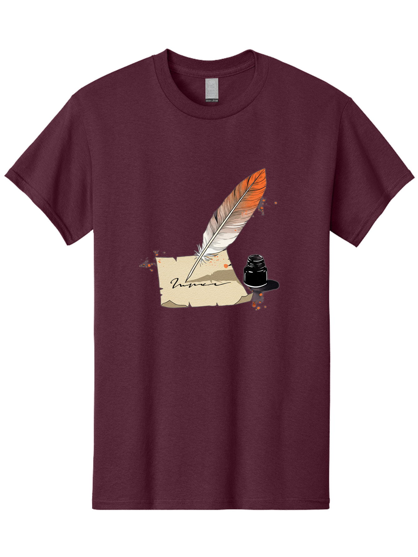 Quill-And-Ink Men'S Graphic Tee, 100% Cotton, Comfortable Casual Summer Wear, Machine Washable, Vintage Camera, Old Camera, Antique Camera, Black Camera, Classic Photography, Photography Equipment, Nostalgic Device, Film Camera, Camera Art Baj210