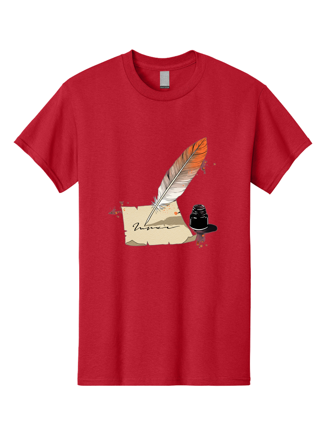 Quill-And-Ink Men'S Graphic Tee, 100% Cotton, Comfortable Casual Summer Wear, Machine Washable, Vintage Camera, Old Camera, Antique Camera, Black Camera, Classic Photography, Photography Equipment, Nostalgic Device, Film Camera, Camera Art Baj210
