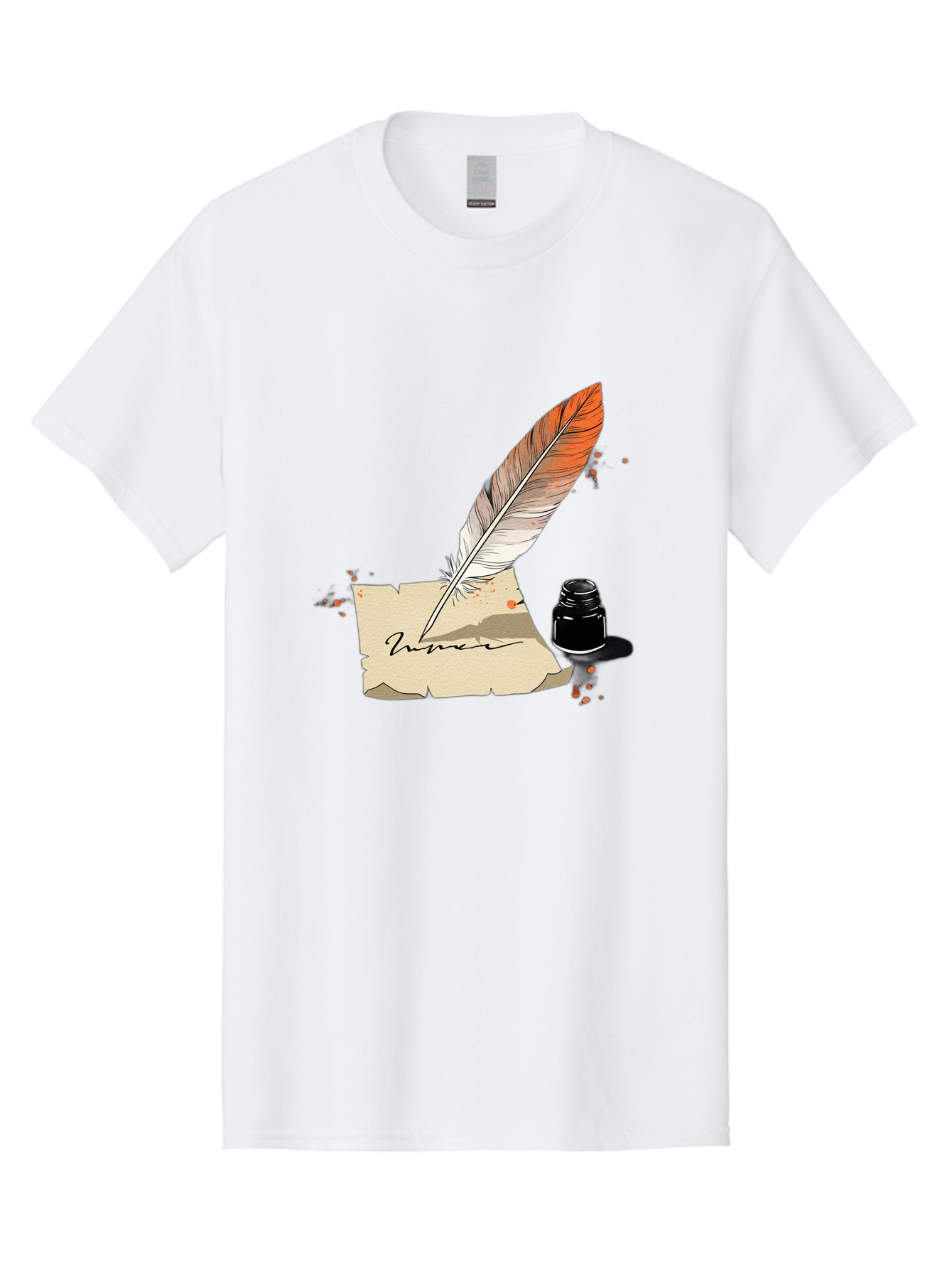 Quill-And-Ink Men'S Graphic Tee, 100% Cotton, Comfortable Casual Summer Wear, Machine Washable, Vintage Camera, Old Camera, Antique Camera, Black Camera, Classic Photography, Photography Equipment, Nostalgic Device, Film Camera, Camera Art Baj210
