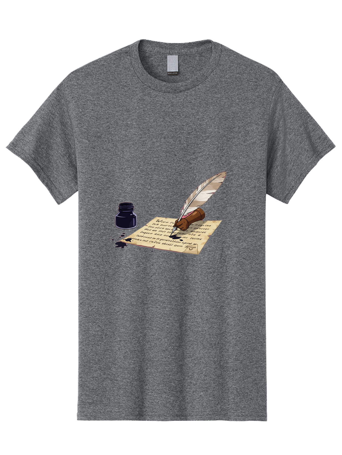 Quill-Pen-And-Ink Men'S Graphic Tee, 100% Cotton, Comfortable Casual Summer Wear, Machine Washable, Vintage Camera, Old Camera, Antique Camera, Black Camera, Classic Photography, Photography Equipment, Nostalgic Device, Film Camera, Camera Art Baj213
