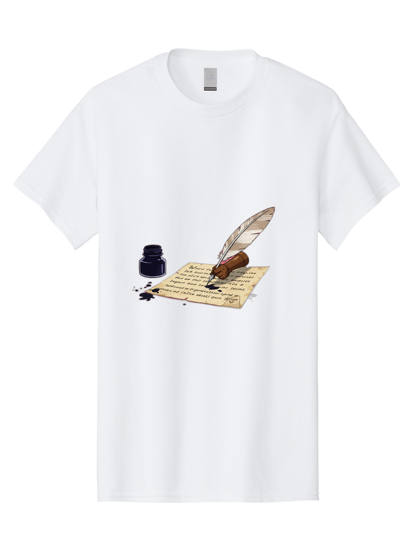 Quill-Pen-And-Ink Men'S Graphic Tee, 100% Cotton, Comfortable Casual Summer Wear, Machine Washable, Vintage Camera, Old Camera, Antique Camera, Black Camera, Classic Photography, Photography Equipment, Nostalgic Device, Film Camera, Camera Art Baj213