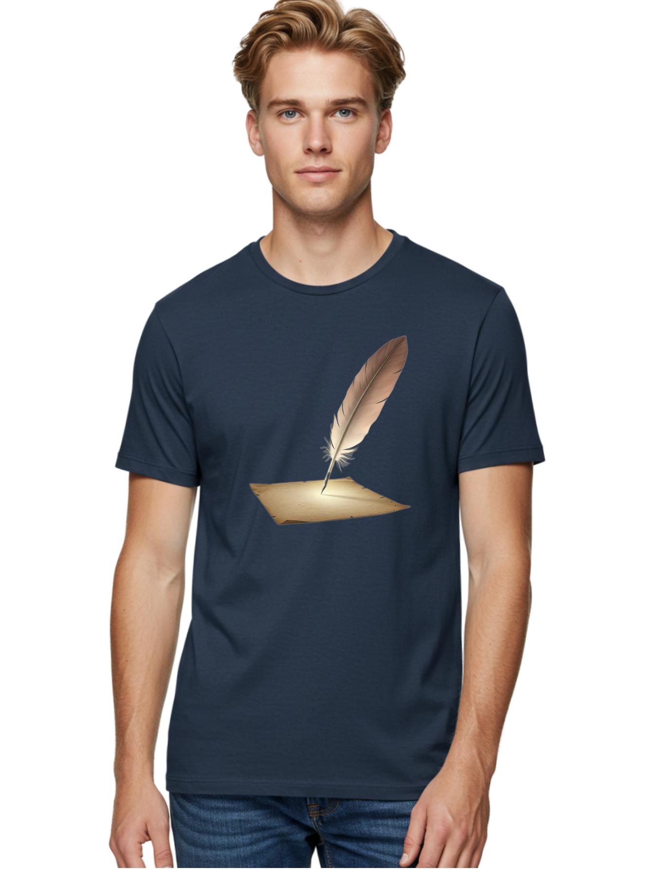 Quill-Pen Men'S Graphic Tee, 100% Cotton, Comfortable Casual Summer Wear, Machine Washable, Vintage Camera, Old Camera, Antique Camera, Black Camera, Classic Photography, Photography Equipment, Nostalgic Device, Film Camera, Camera Art Baj215