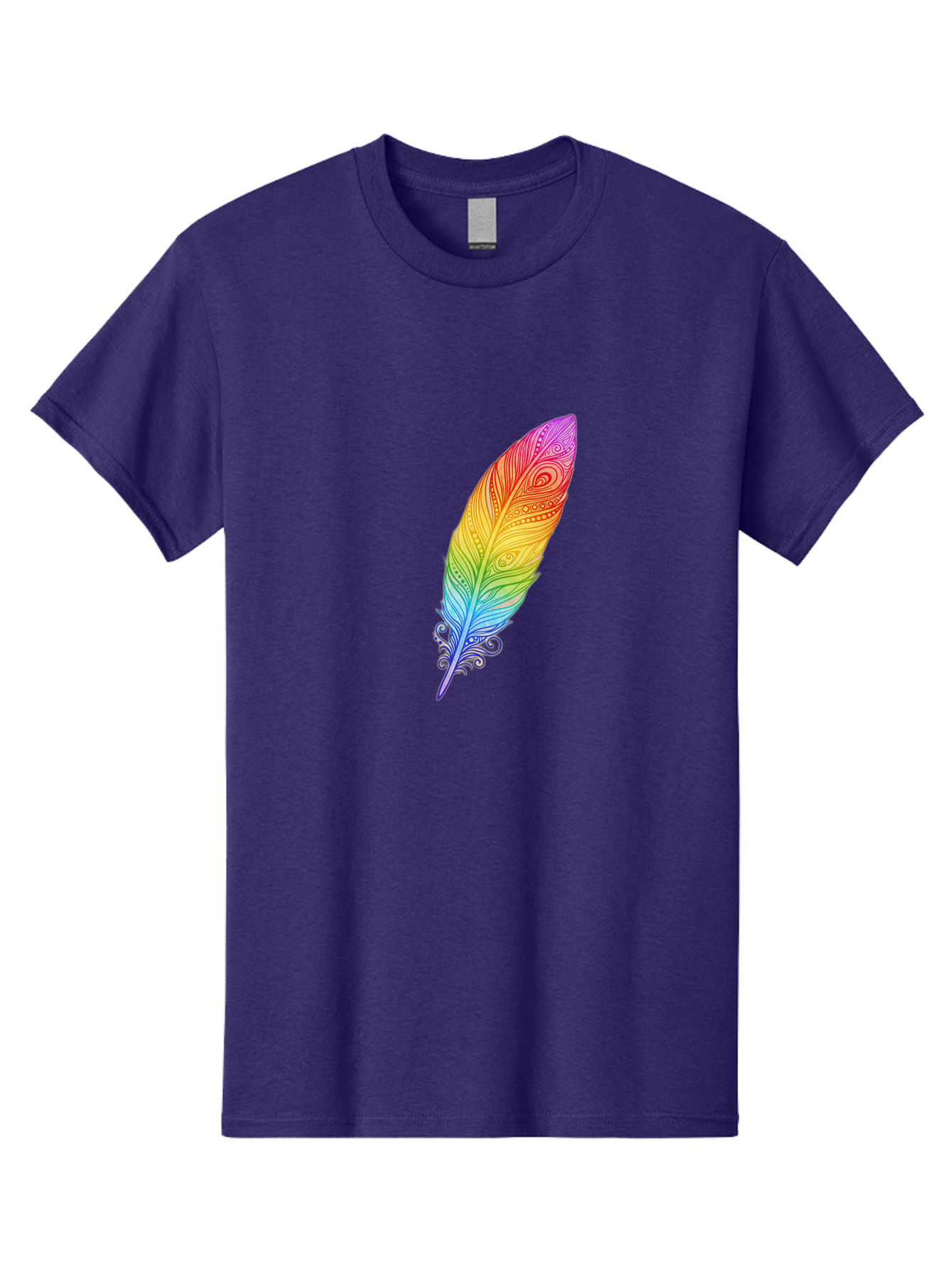 Rainbow-Feather-1 Men'S Graphic Tee, 100% Cotton, Comfortable Casual Summer Wear, Machine Washable, Vintage Camera, Old Camera, Antique Camera, Black Camera, Classic Photography, Photography Equipment, Nostalgic Device, Film Camera, Camera Art Baj217