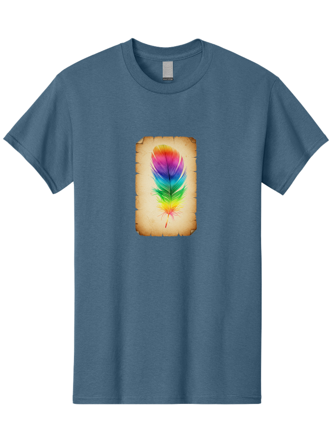 Rainbow-Feather-13 Men'S Graphic Tee, 100% Cotton, Comfortable Casual Summer Wear, Machine Washable, Vintage Camera, Old Camera, Antique Camera, Black Camera, Classic Photography, Photography Equipment, Nostalgic Device, Film Camera, Baj221