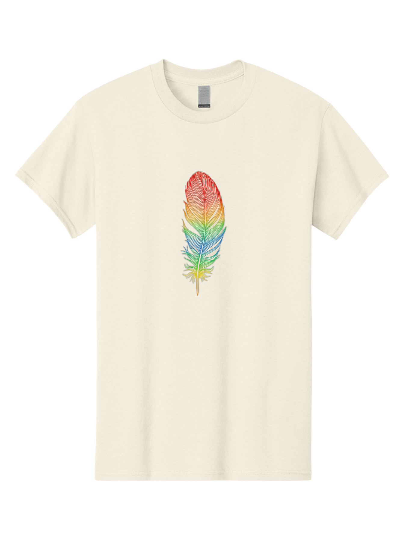 Rainbow-Feather-6 Men'S Graphic Tee, 100% Cotton, Comfortable Casual Summer Wear, Machine Washable, Vintage Camera, Old Camera, Antique Camera, Black Camera, Classic Photography, Photography Equipment, Nostalgic Device, Film Camera, Camera Art Baj229