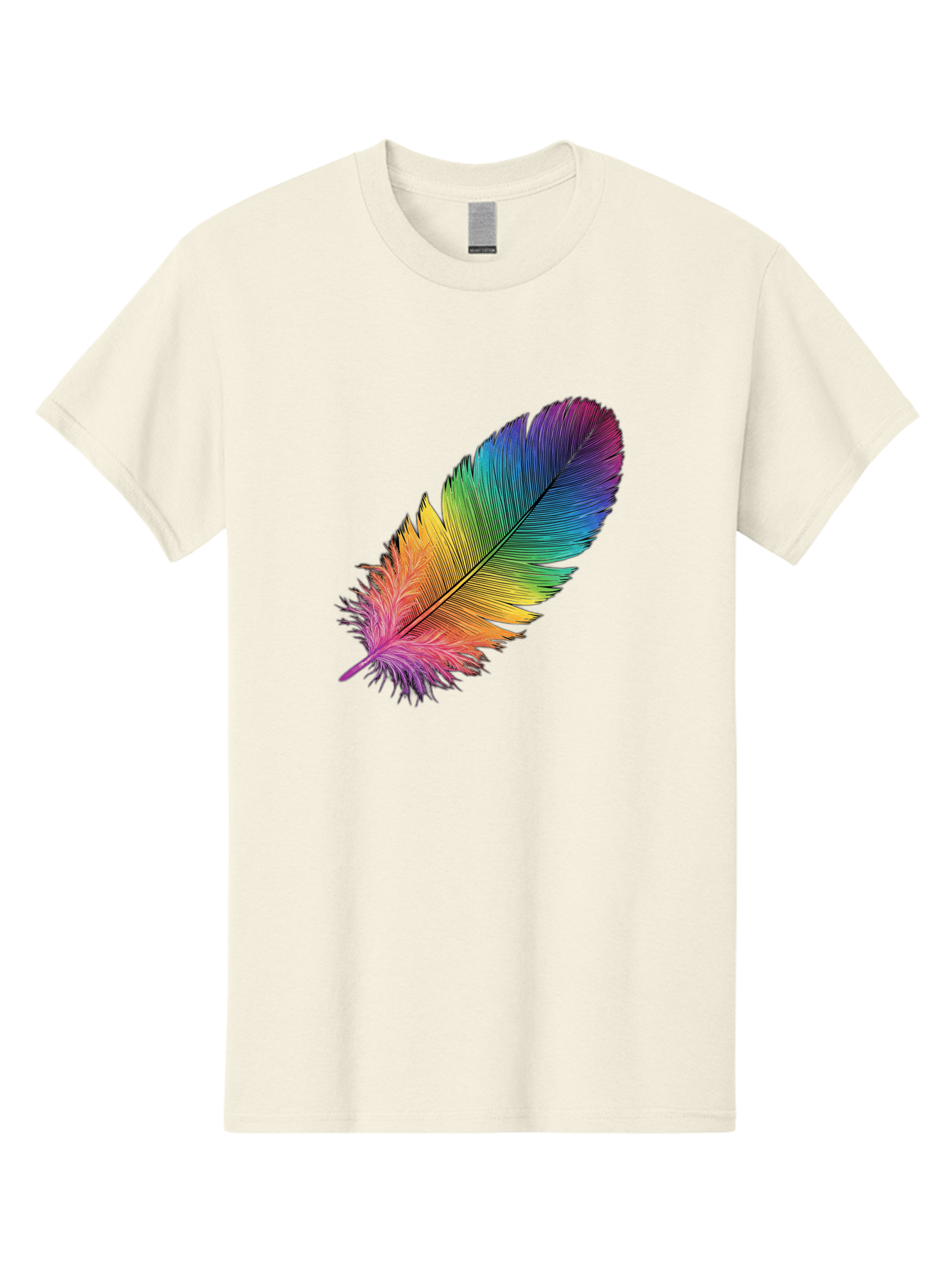 Rainbow-Feather-9 Men'S Graphic Tee, 100% Cotton, Comfortable Casual Summer Wear, Machine Washable, Vintage Camera, Old Camera, Antique Camera, Black Camera, Classic Photography, Photography Equipment, Nostalgic Device, Film Camera, Camera Art Baj232