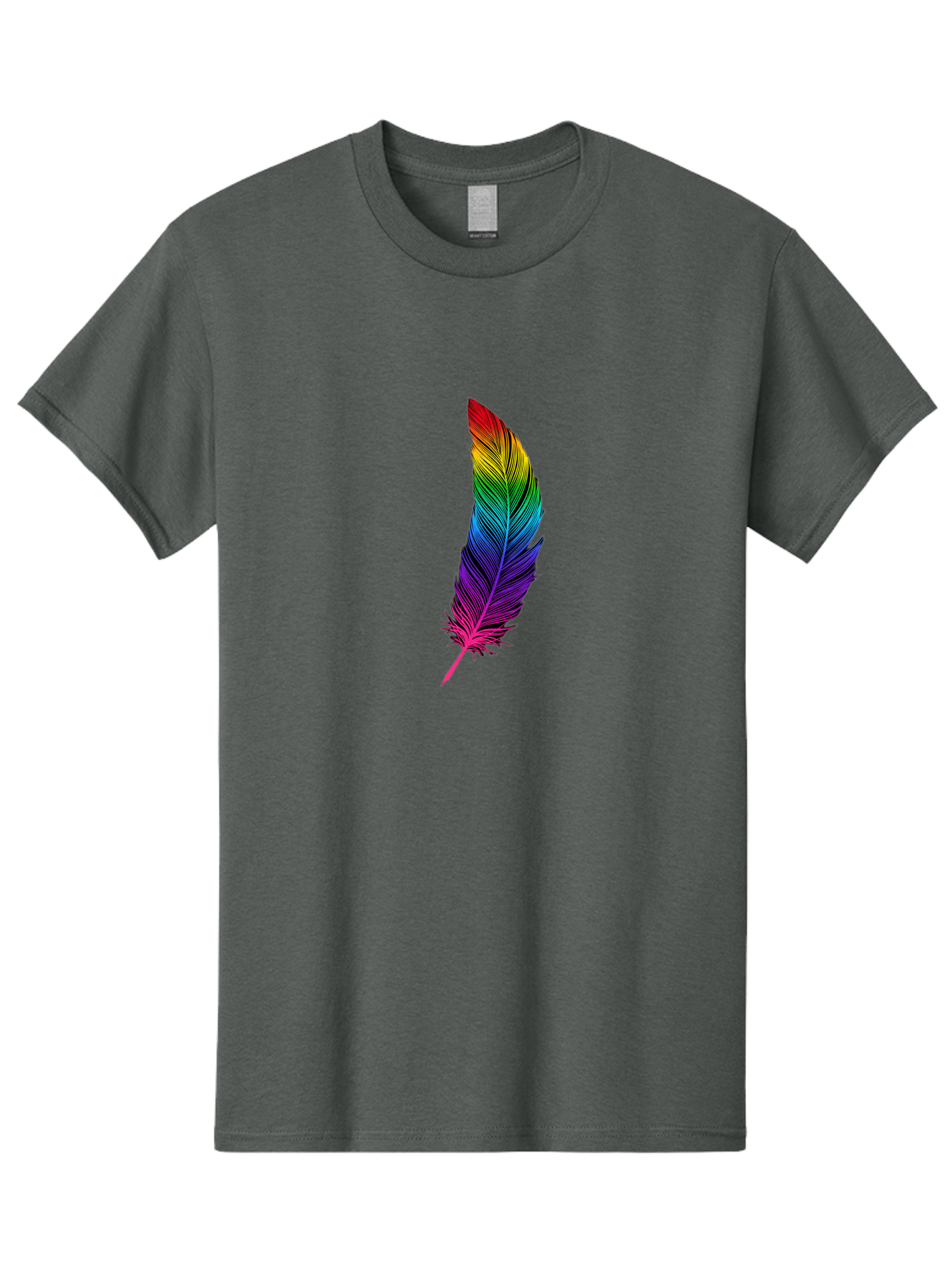 Rainbow-Feather Men'S Graphic Tee, 100% Cotton, Comfortable Casual Summer Wear, Machine Washable, Vintage Camera, Old Camera, Antique Camera, Black Camera, Classic Photography, Photography Equipment, Nostalgic Device, Film Camera, Camera Art Baj233