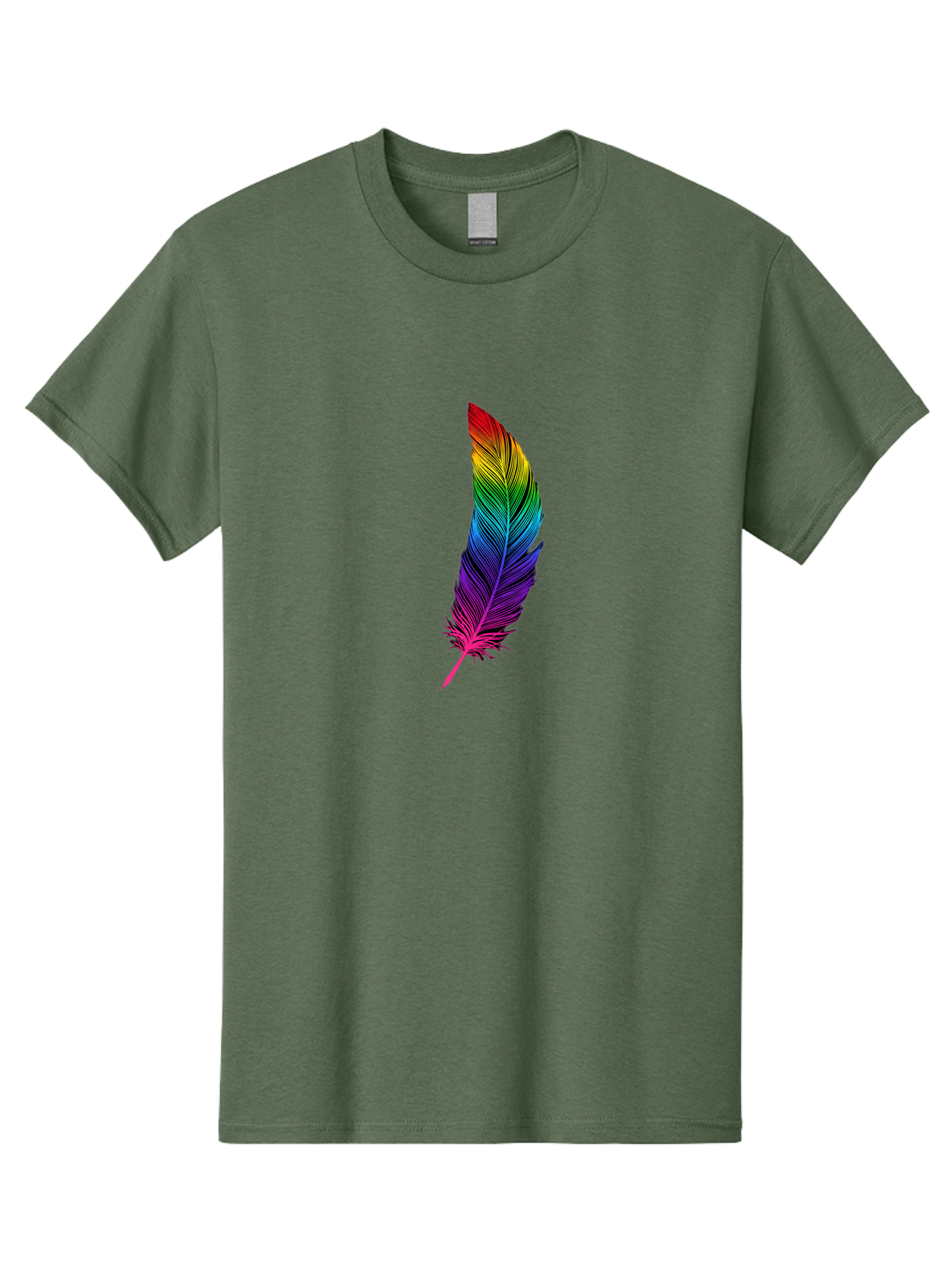 Rainbow-Feather Men'S Graphic Tee, 100% Cotton, Comfortable Casual Summer Wear, Machine Washable, Vintage Camera, Old Camera, Antique Camera, Black Camera, Classic Photography, Photography Equipment, Nostalgic Device, Film Camera, Camera Art Baj233