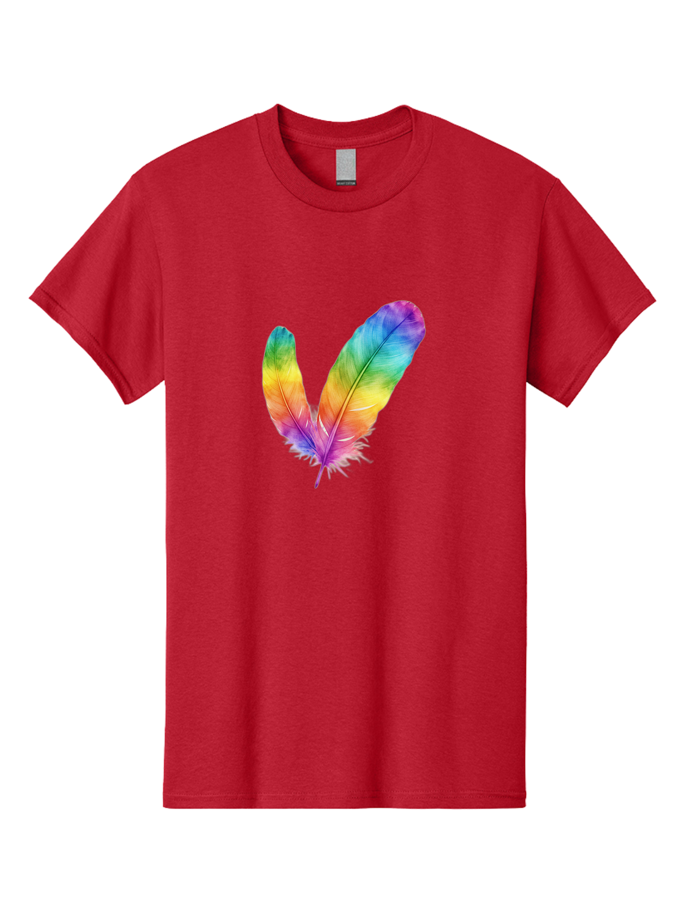 Rainbow-Feathers Men'S Graphic Tee, 100% Cotton, Comfortable Casual Summer Wear, Machine Washable, Vintage Camera, Old Camera, Antique Camera, Black Camera, Classic Photography, Photography Equipment, Nostalgic Device, Film Camera, Camera Art Baj234