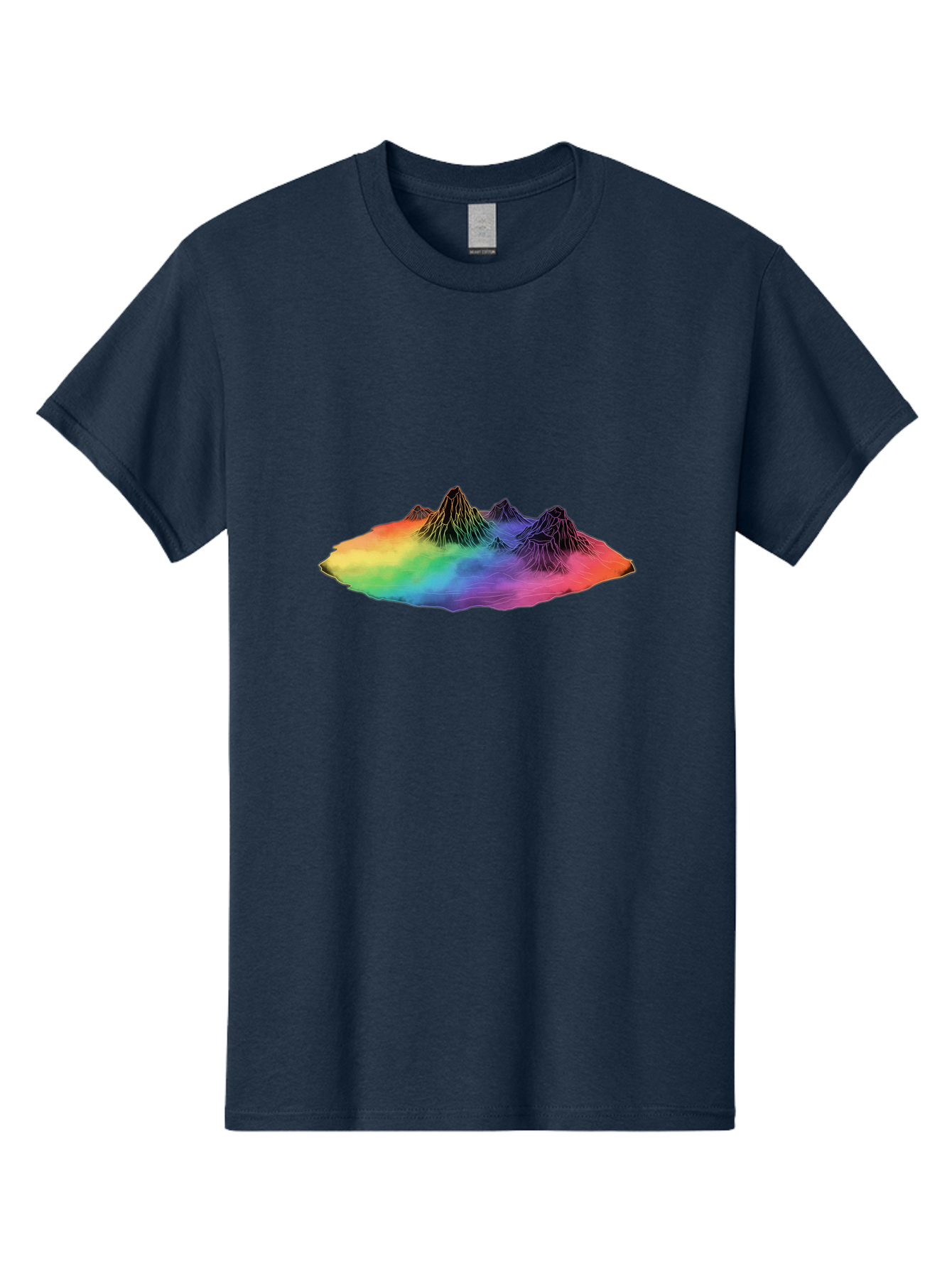 Rainbow-Mountains Men'S Graphic Tee, 100% Cotton, Comfortable Casual Summer Wear, Machine Washable, Vintage Camera, Old Camera, Antique Camera, Black Camera, Classic Photography, Photography Equipment, Nostalgic Device, Film Camera, Camera Art Baj237
